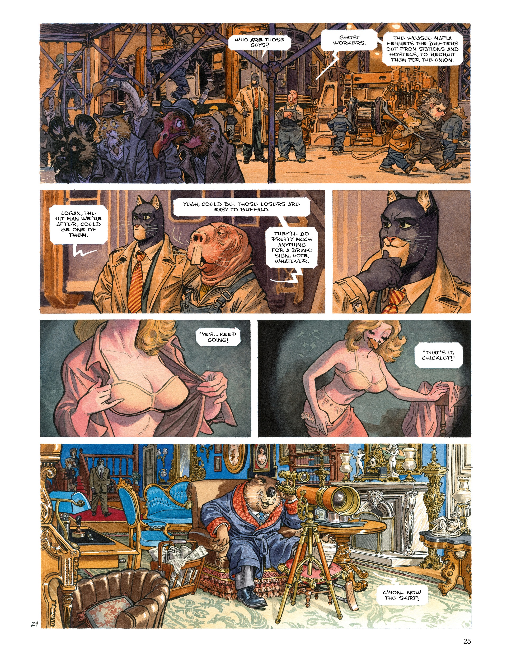 Blacksad: They All Fall Down (2022-) issue Part 1 - Page 27