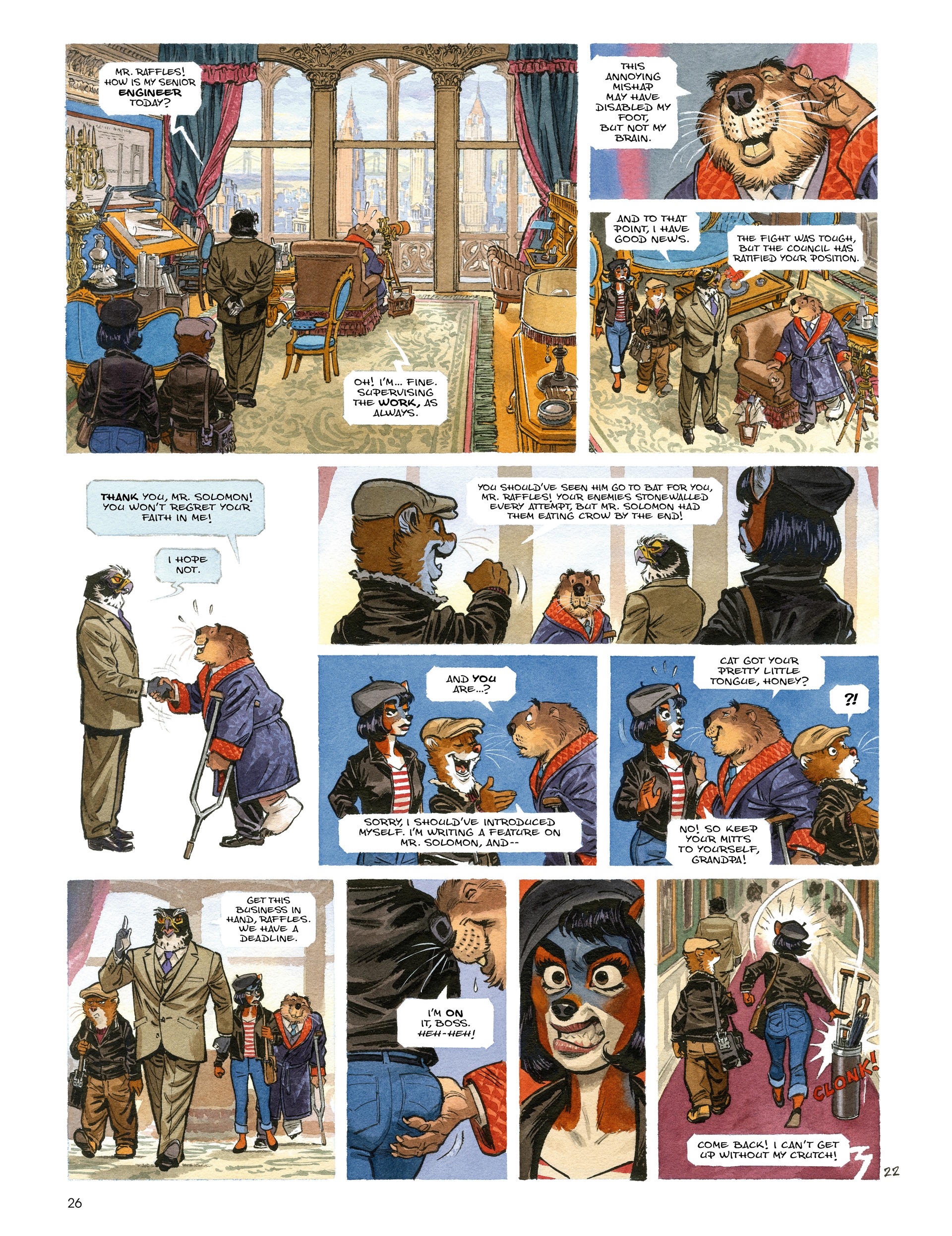 Blacksad: They All Fall Down (2022-) issue Part 1 - Page 28