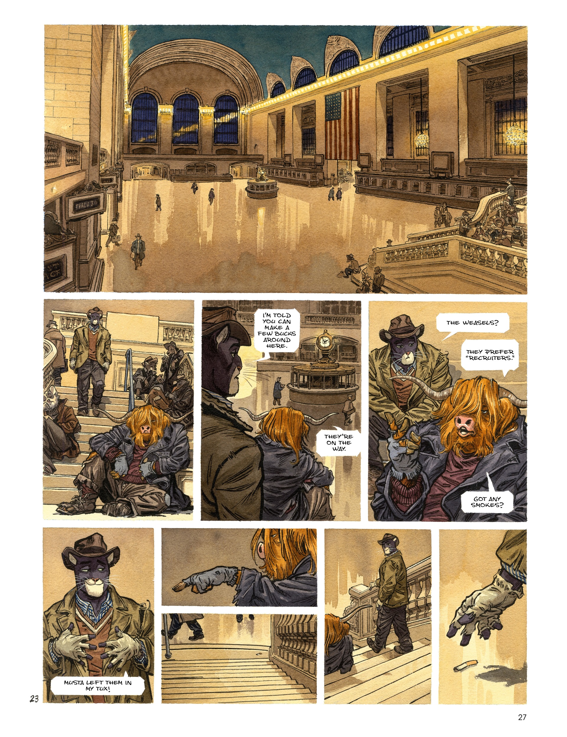 Blacksad: They All Fall Down (2022-) issue Part 1 - Page 29