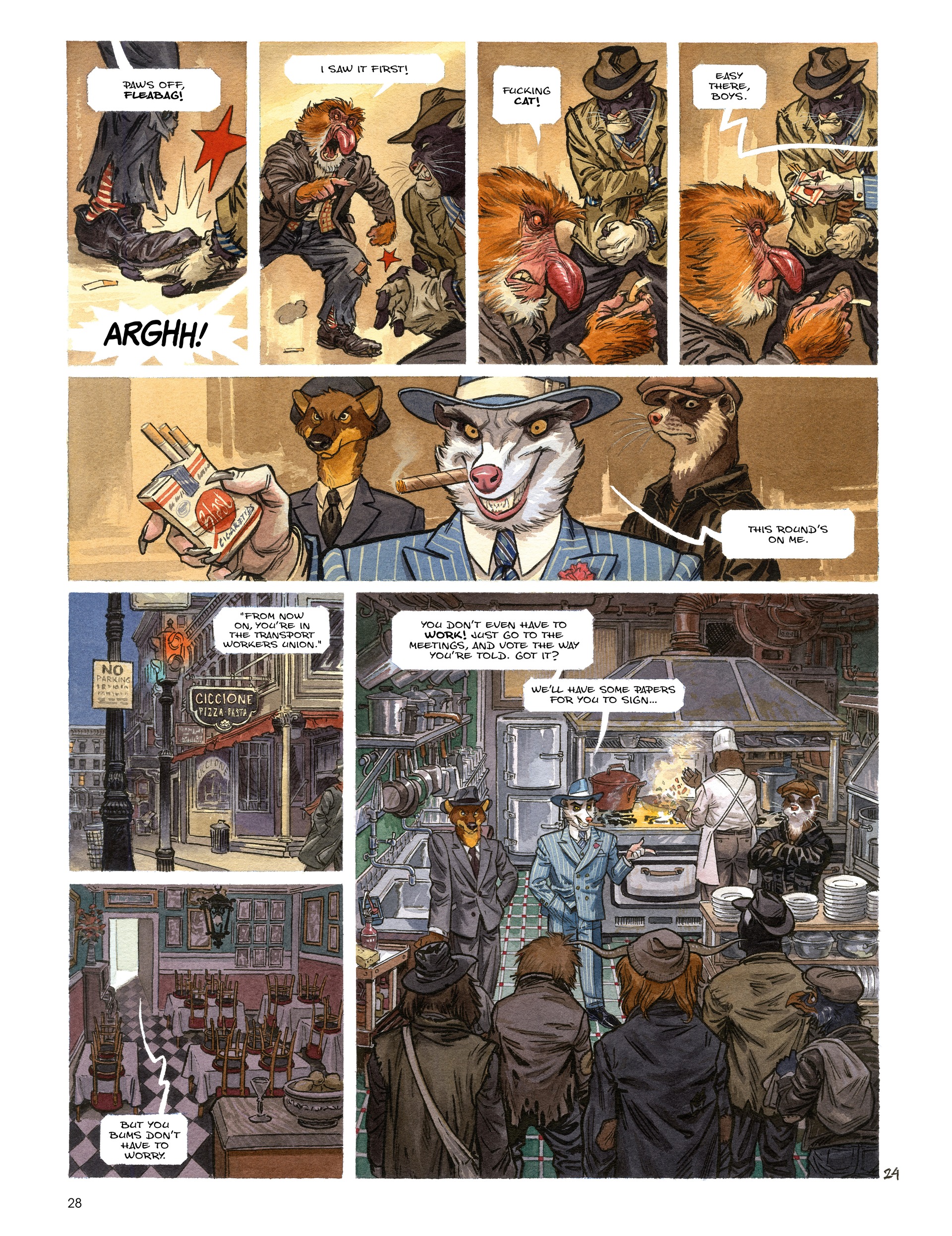 Blacksad: They All Fall Down (2022-) issue Part 1 - Page 30