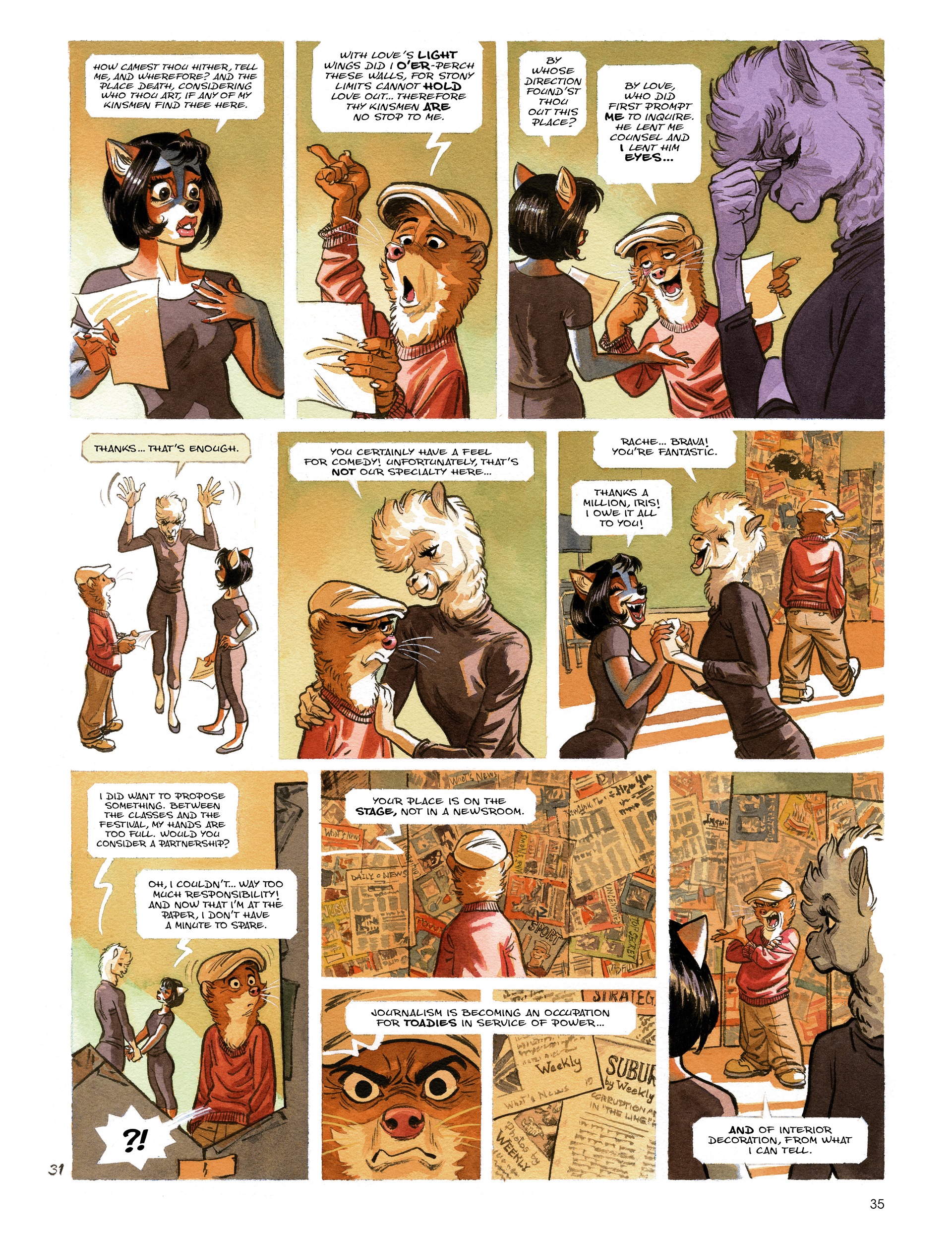 Blacksad: They All Fall Down (2022-) issue Part 1 - Page 37