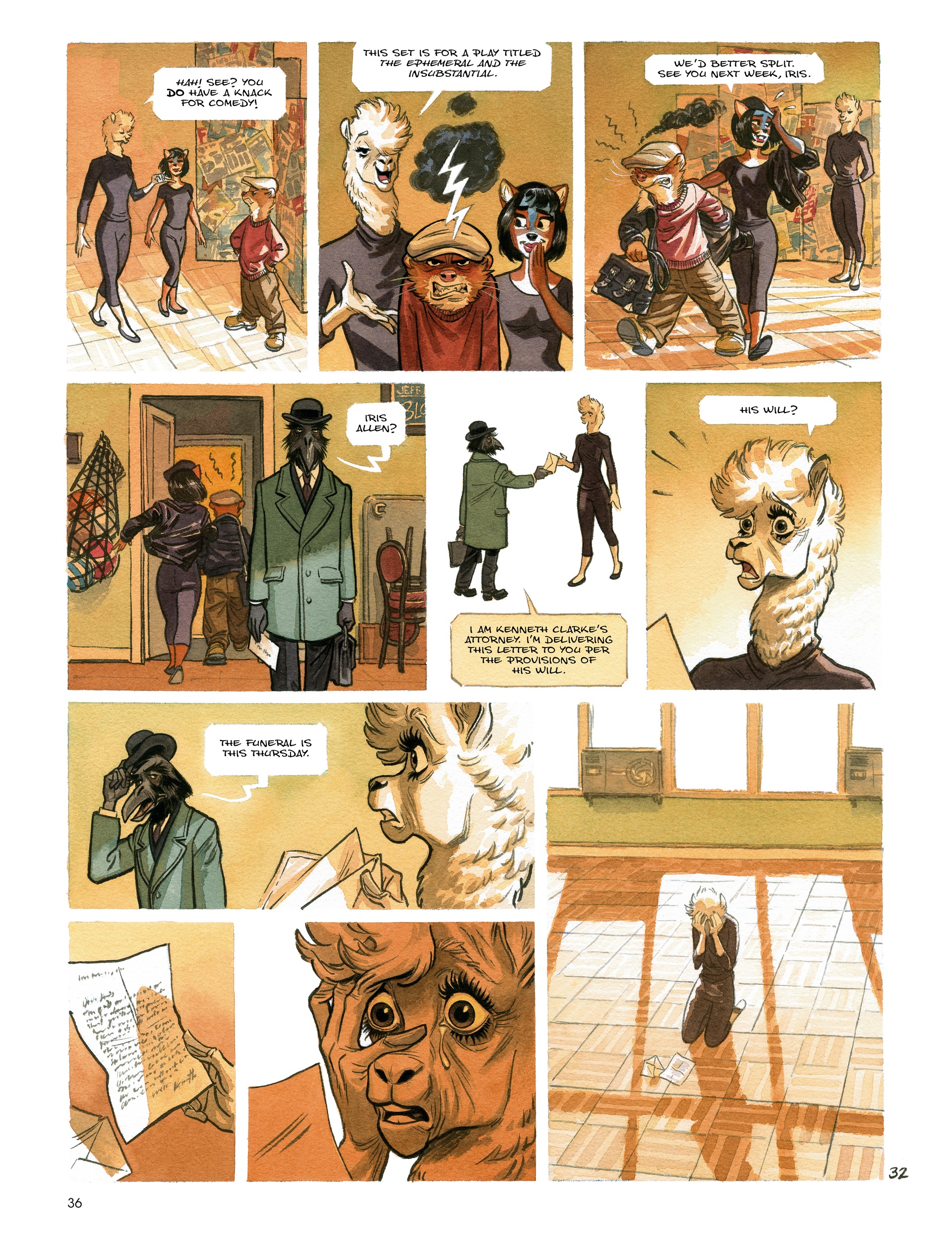 Blacksad: They <b>All</b> <b>Fall</b> <b>Down</b> (2022-) #Part 1. ← prev. next chapter →. 1 2 3...