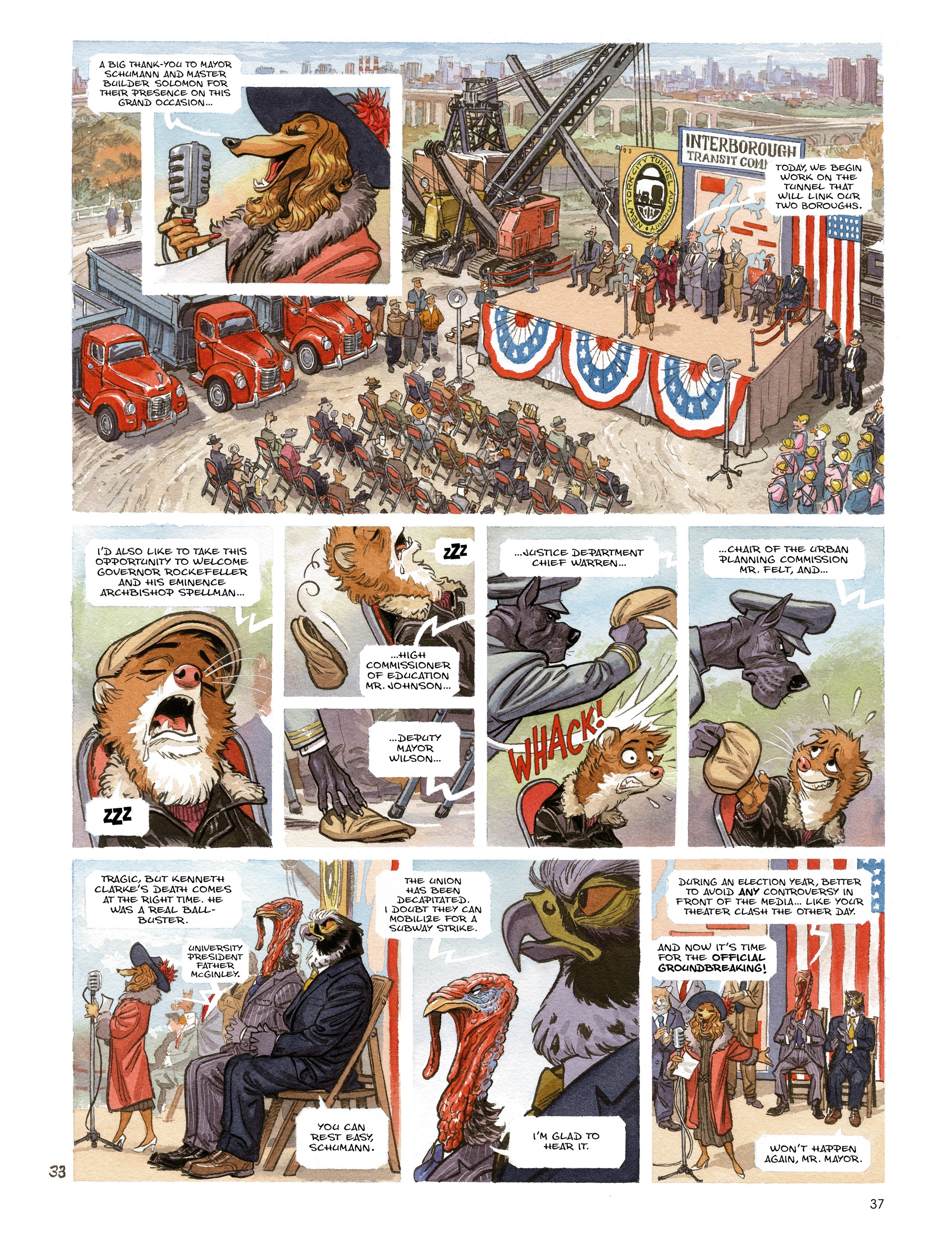 Blacksad: They All Fall Down (2022-) issue Part 1 - Page 39