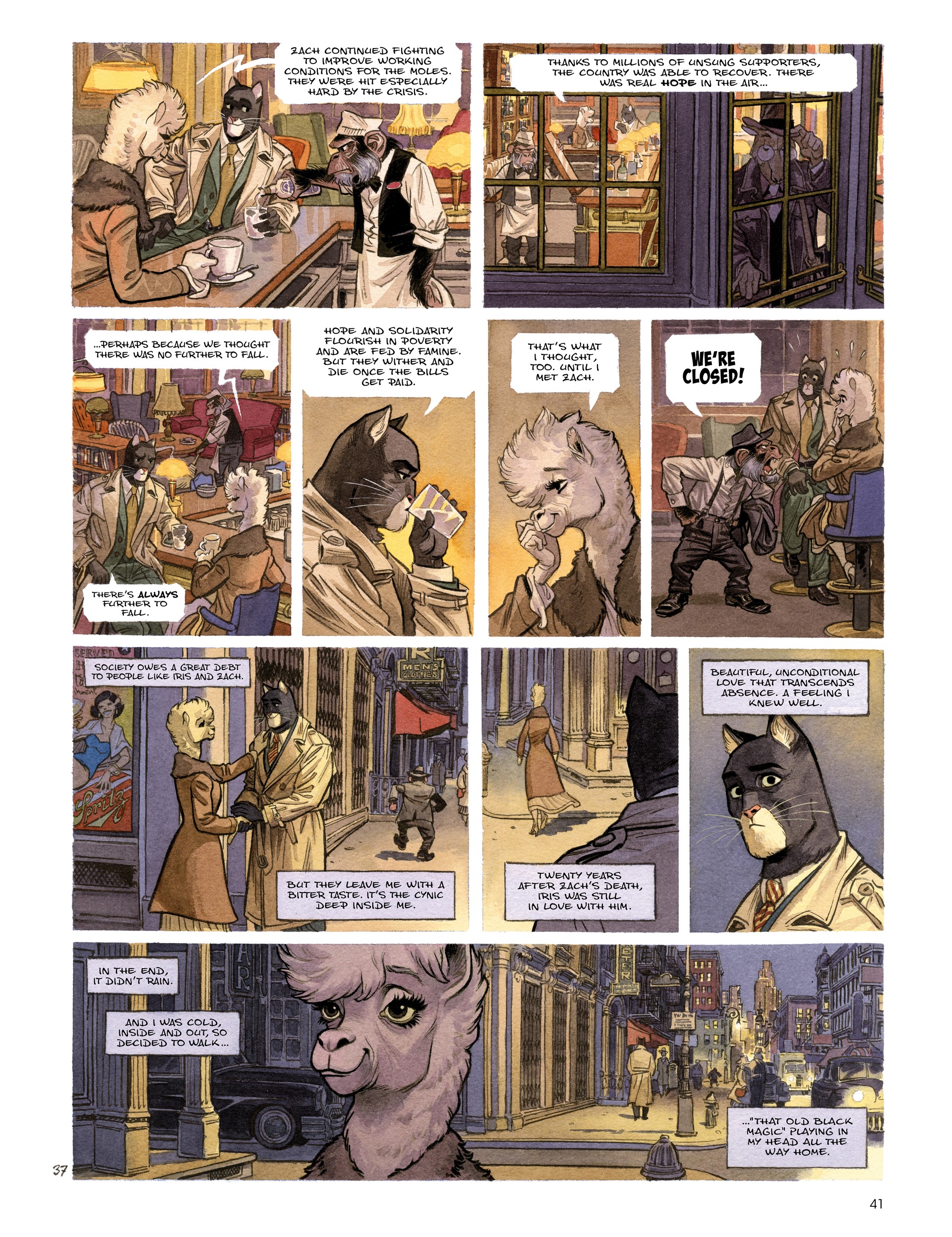 Blacksad: They All Fall Down (2022-) issue Part 1 - Page 43