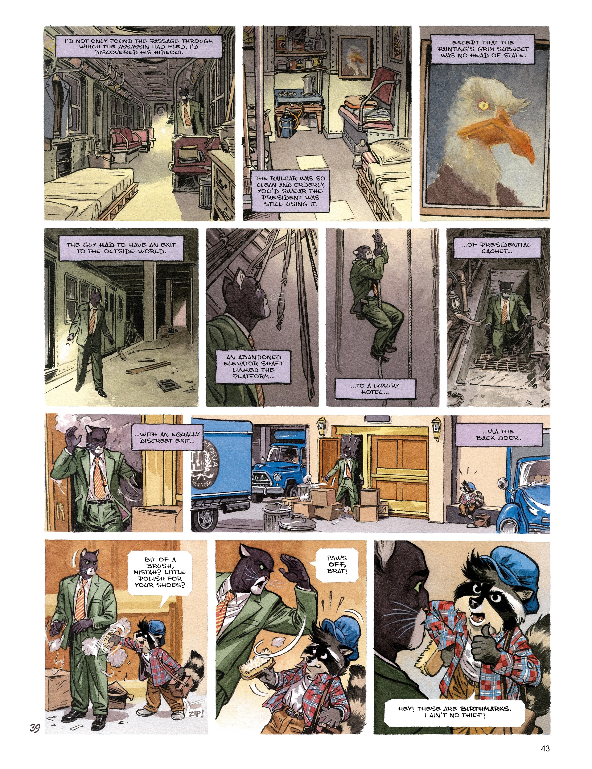 Blacksad: They All Fall Down (2022-) issue Part 1 - Page 45