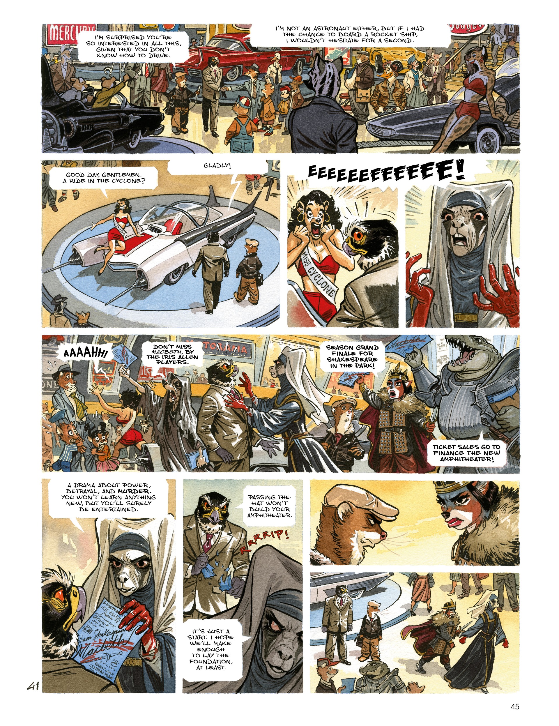 Blacksad: They All Fall Down (2022-) issue Part 1 - Page 47