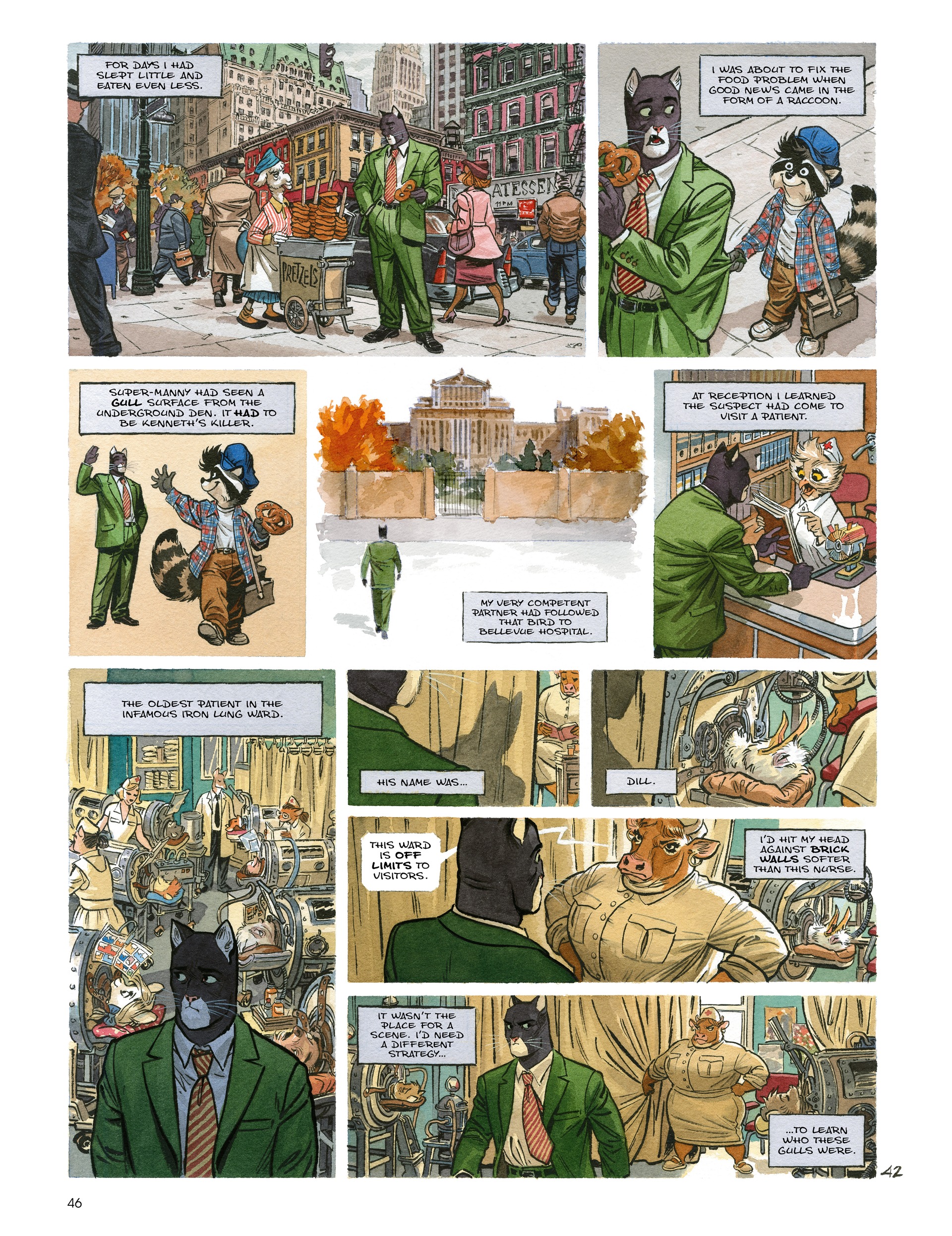 Blacksad: They All Fall Down (2022-) issue Part 1 - Page 48