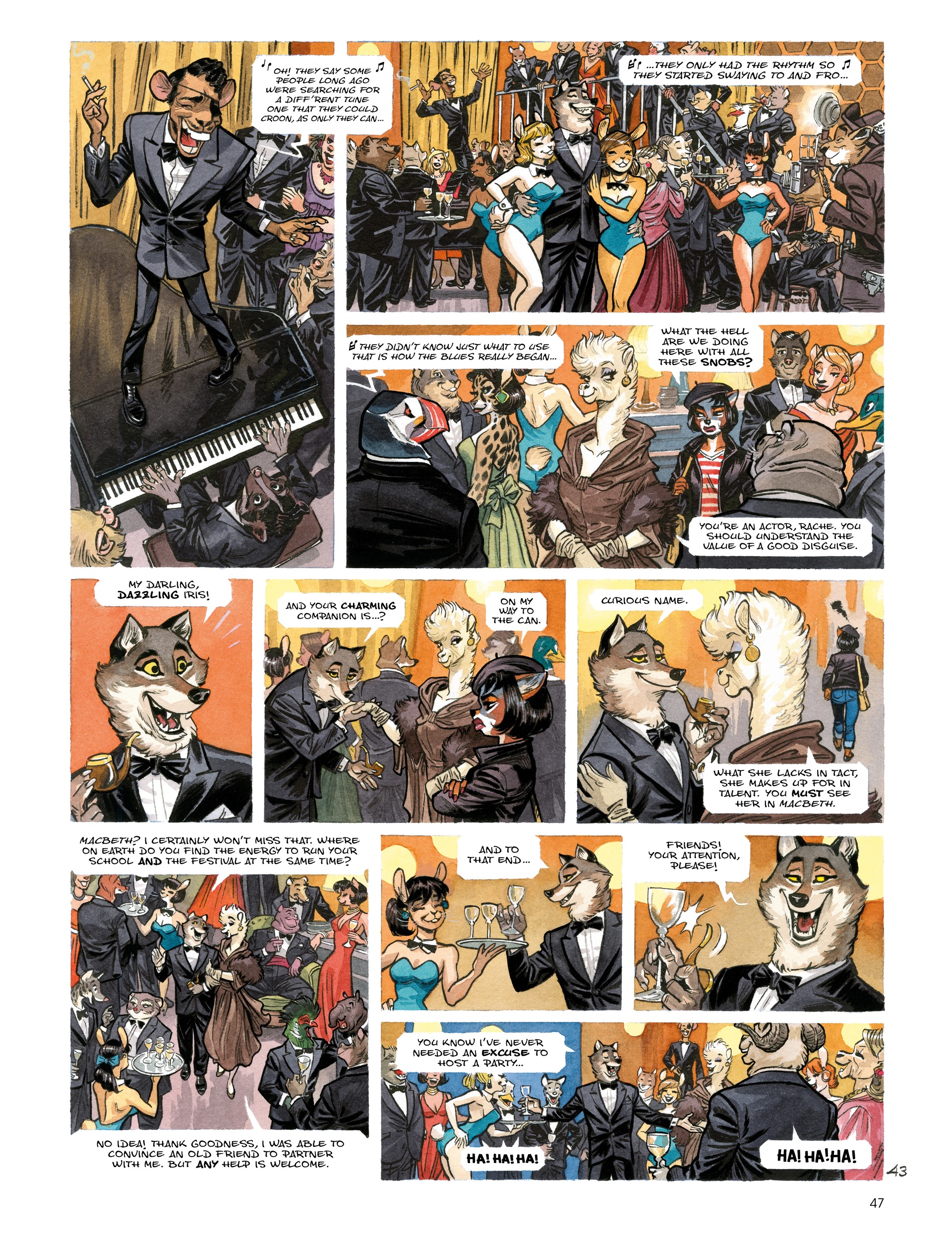 Blacksad: They All Fall Down (2022-) issue Part 1 - Page 49