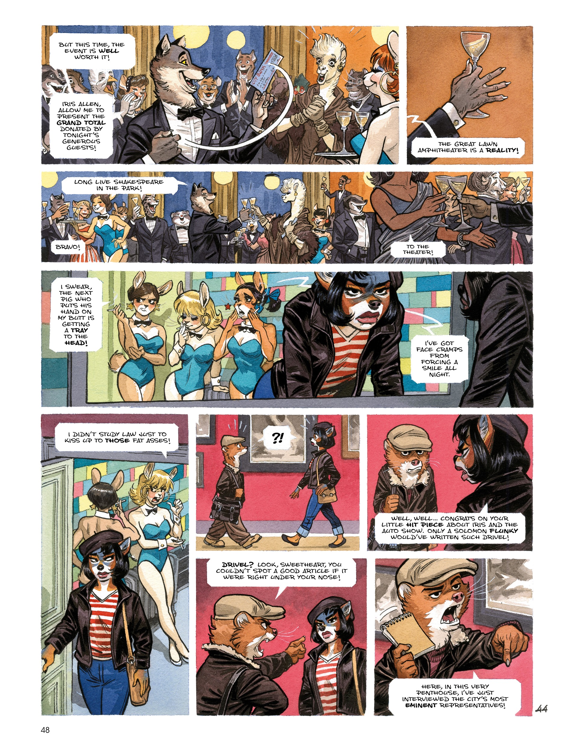 Blacksad: They All Fall Down (2022-) issue Part 1 - Page 50