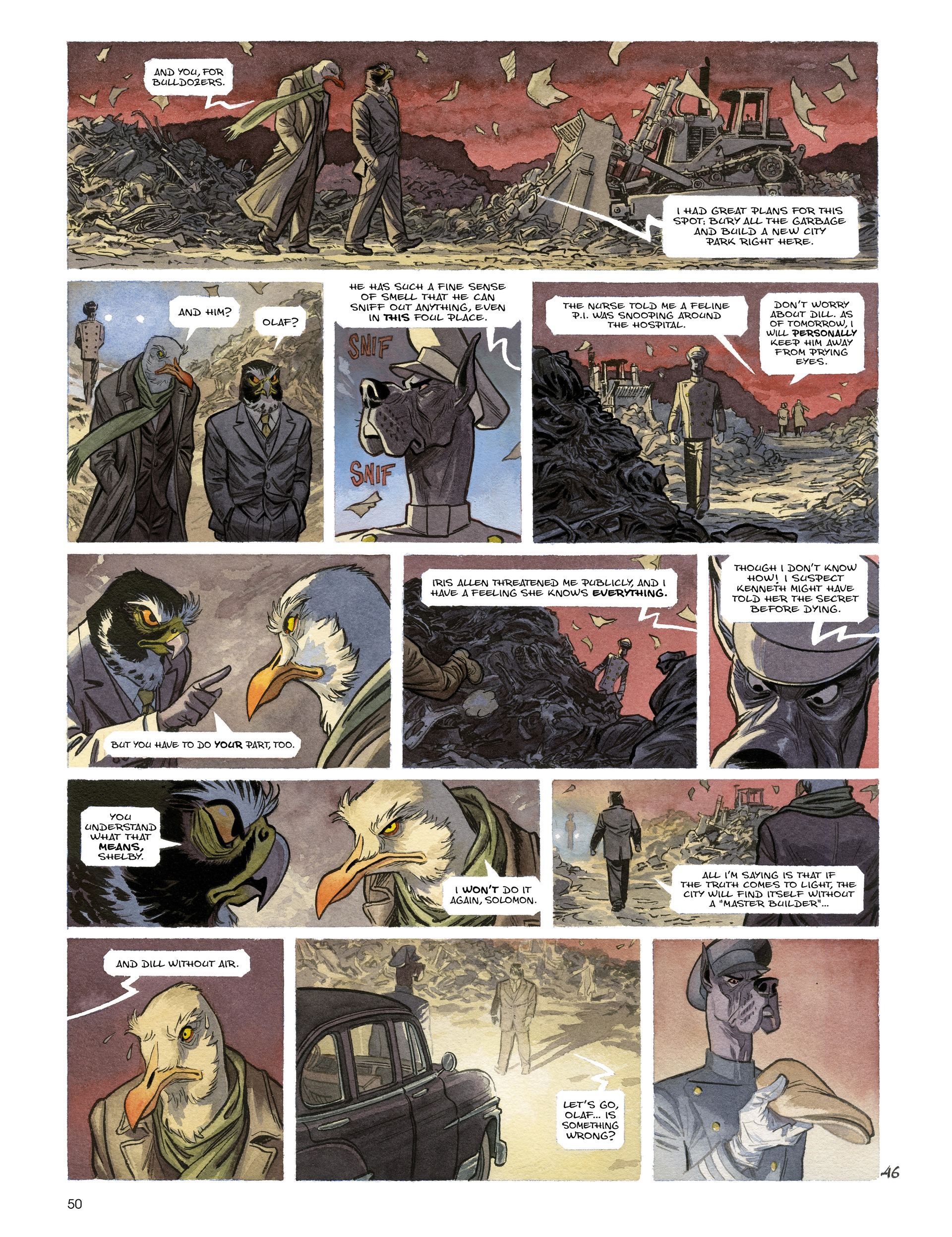 Blacksad: They All Fall Down (2022-) issue Part 1 - Page 52