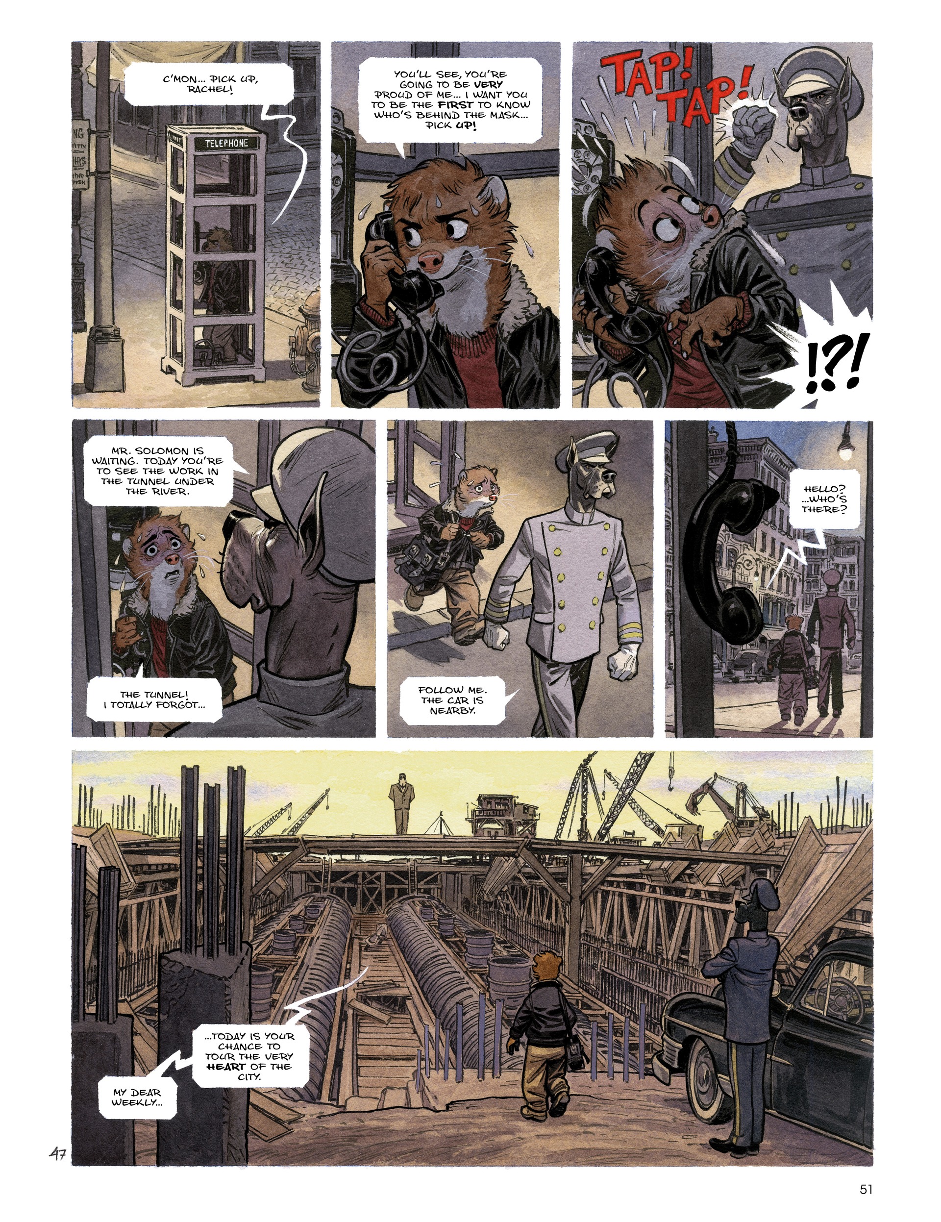 Blacksad: They All Fall Down (2022-) issue Part 1 - Page 53