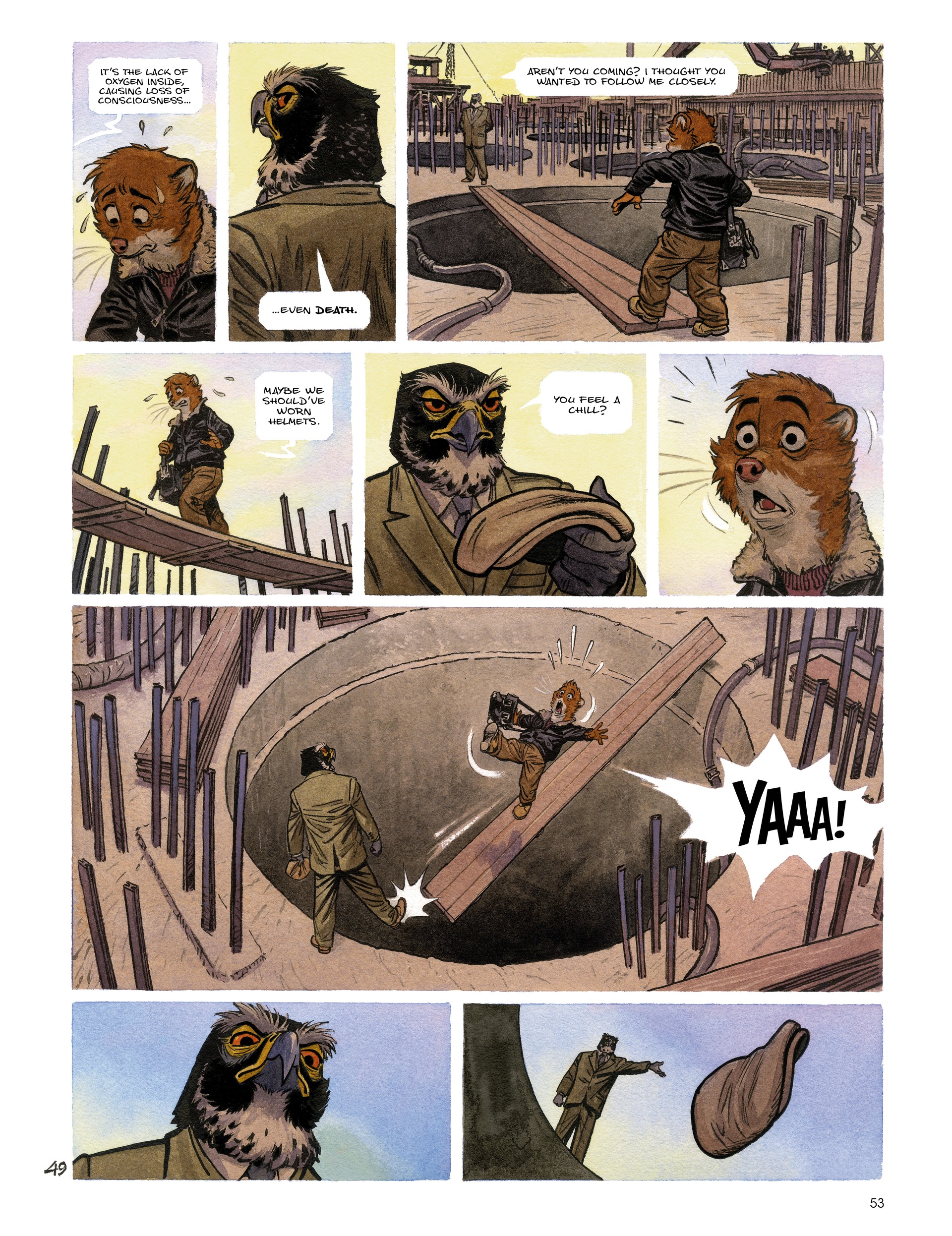 Blacksad: They All Fall Down (2022-) issue Part 1 - Page 55