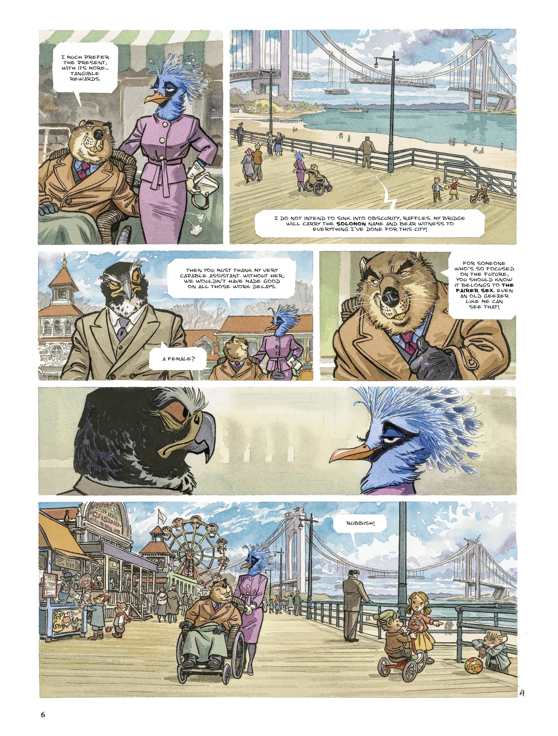 Blacksad: They All Fall Down (2022-) issue Part 2 - Page 6