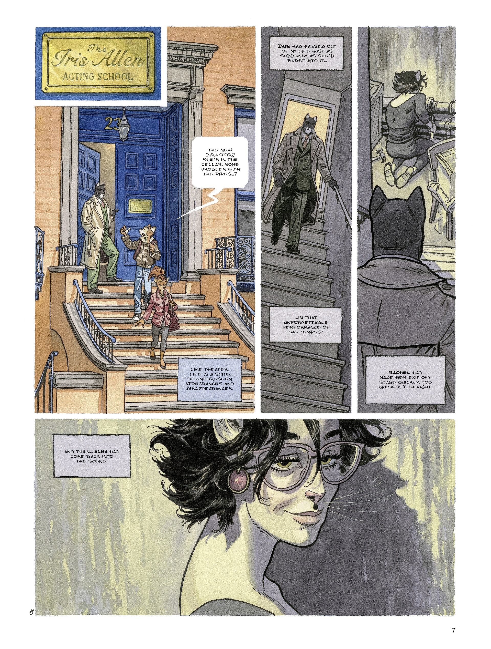 Blacksad: They All Fall Down (2022-) issue Part 2 - Page 7