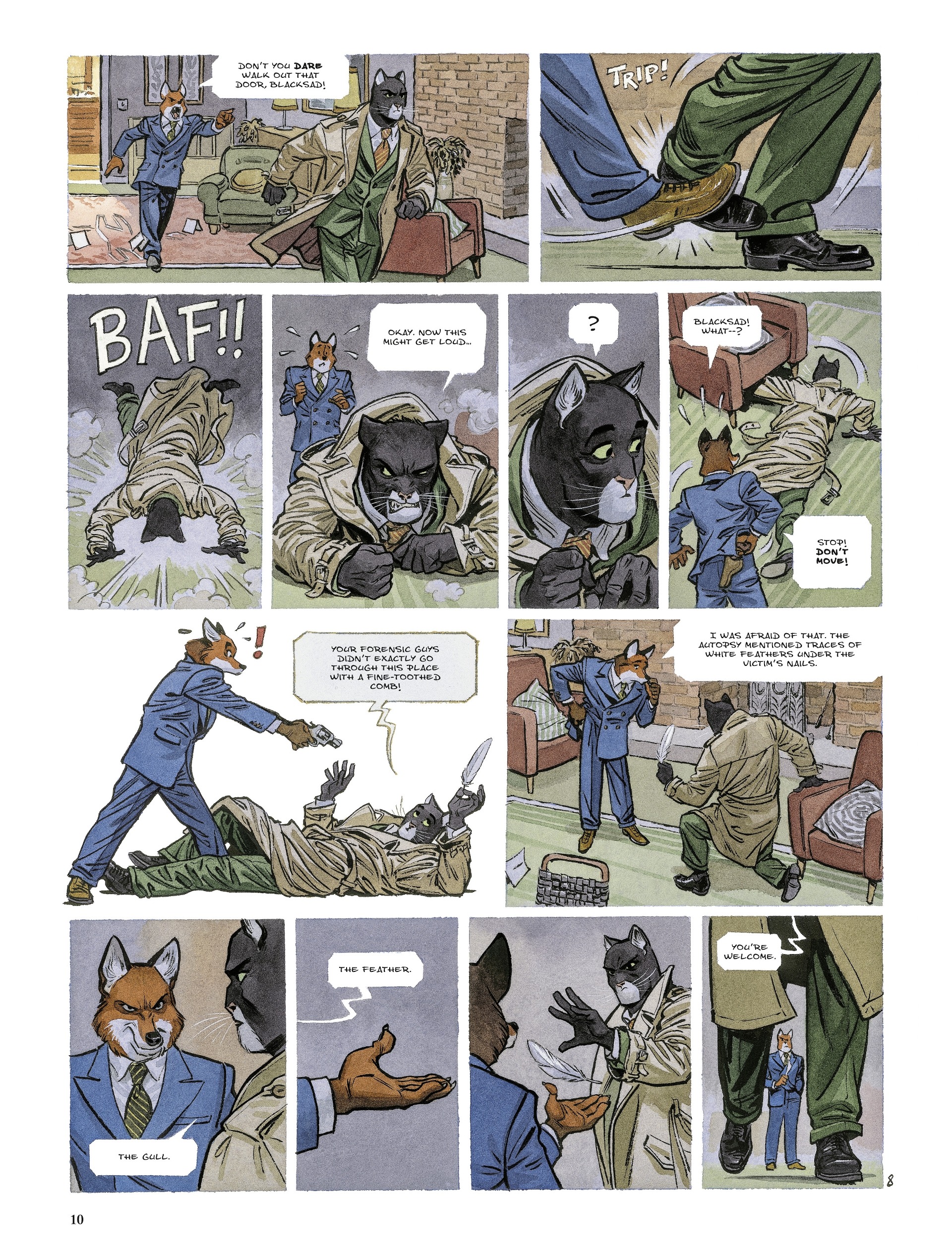 Blacksad: They All Fall Down (2022-) issue Part 2 - Page 10