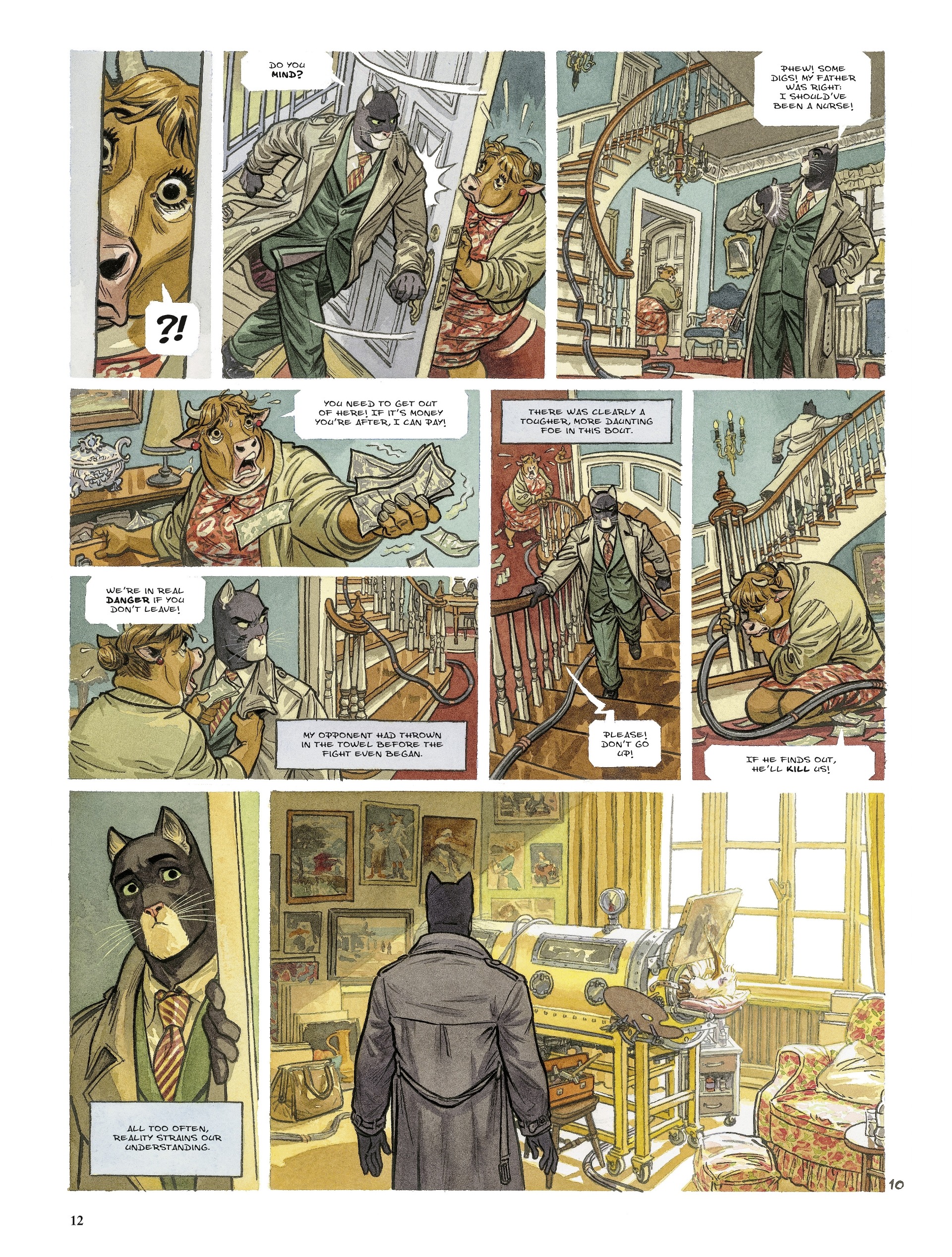 Blacksad: They All Fall Down (2022-) issue Part 2 - Page 12