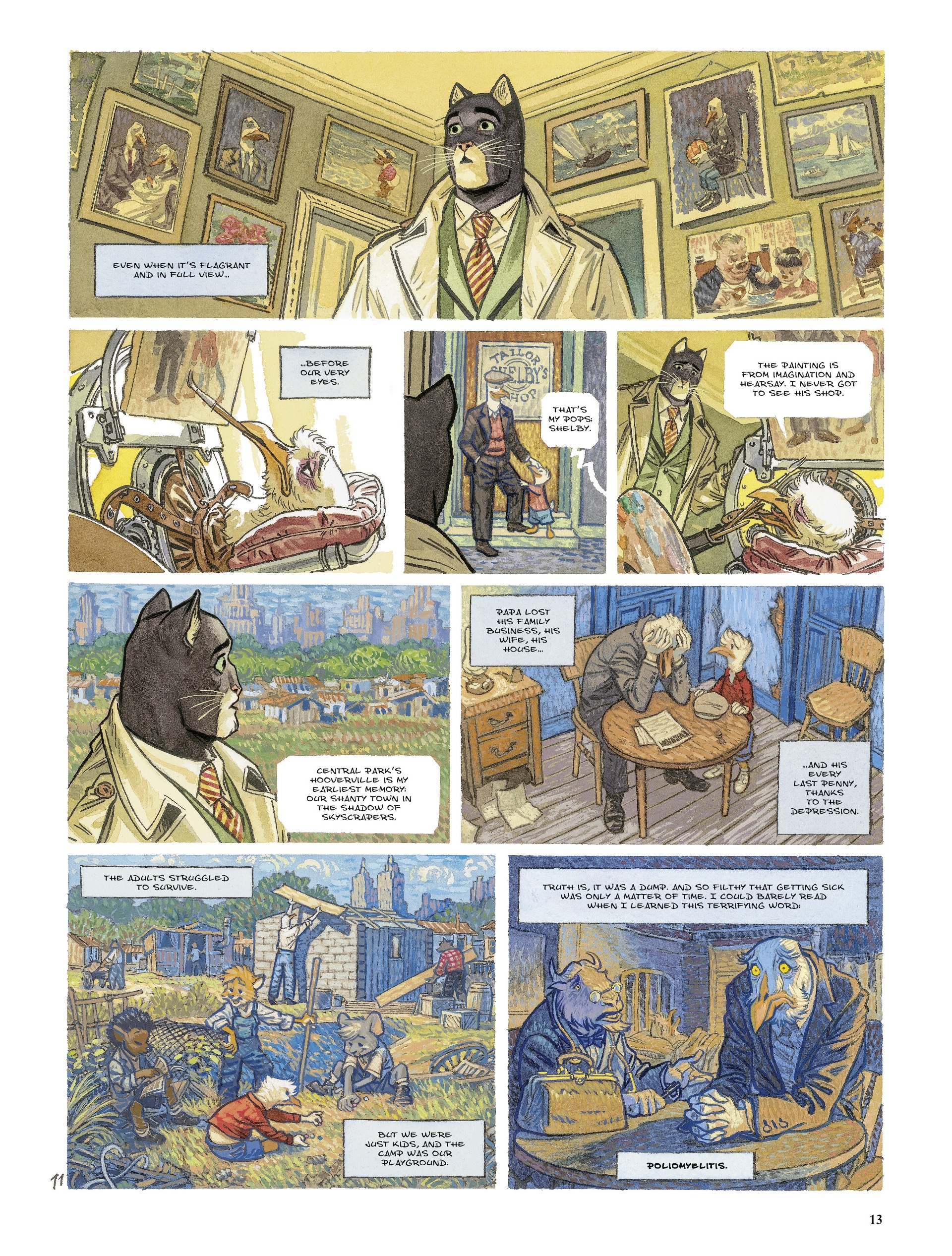 Blacksad: They All Fall Down (2022-) issue Part 2 - Page 13