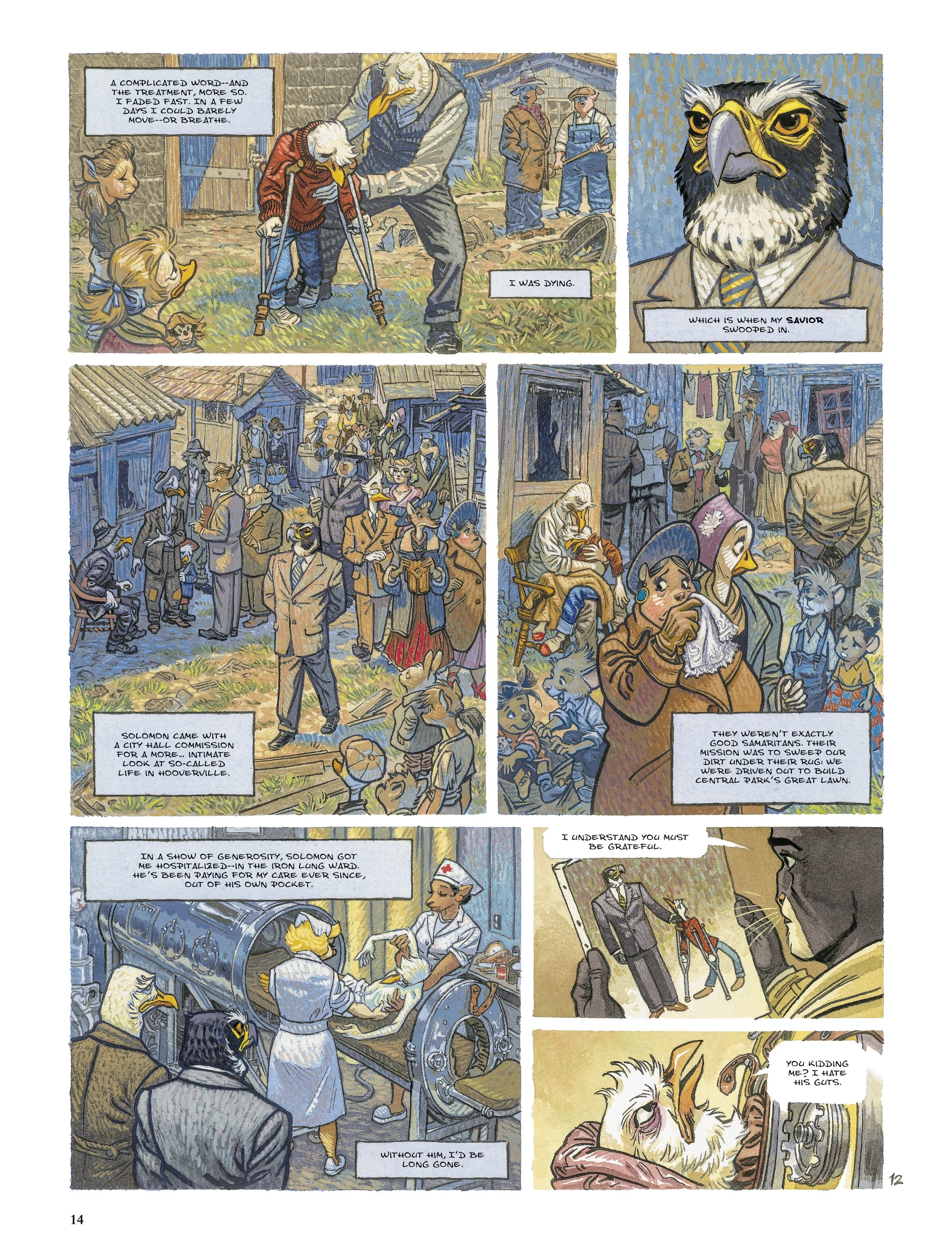 Blacksad: They All Fall Down (2022-) issue Part 2 - Page 14