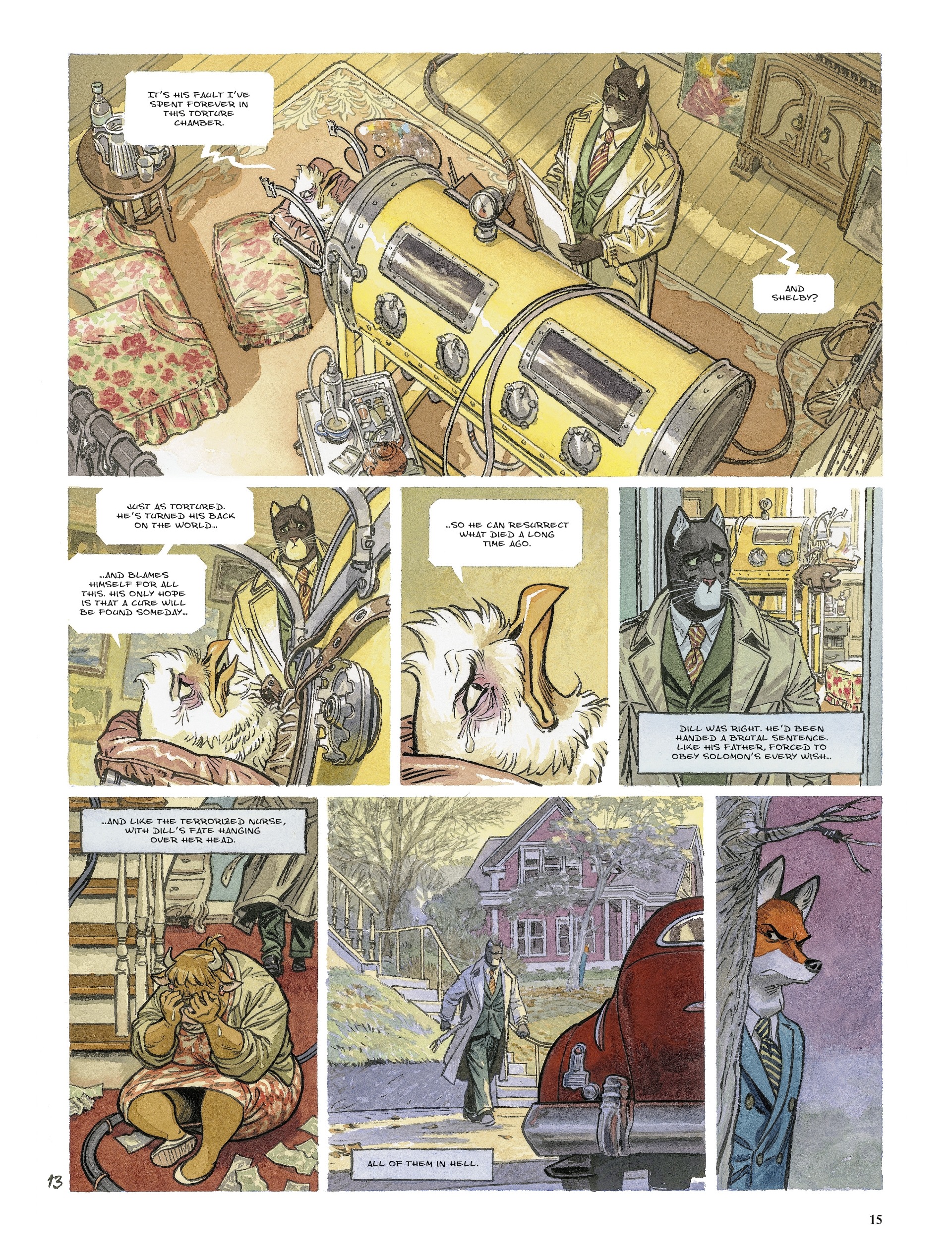 Blacksad: They All Fall Down (2022-) issue Part 2 - Page 15