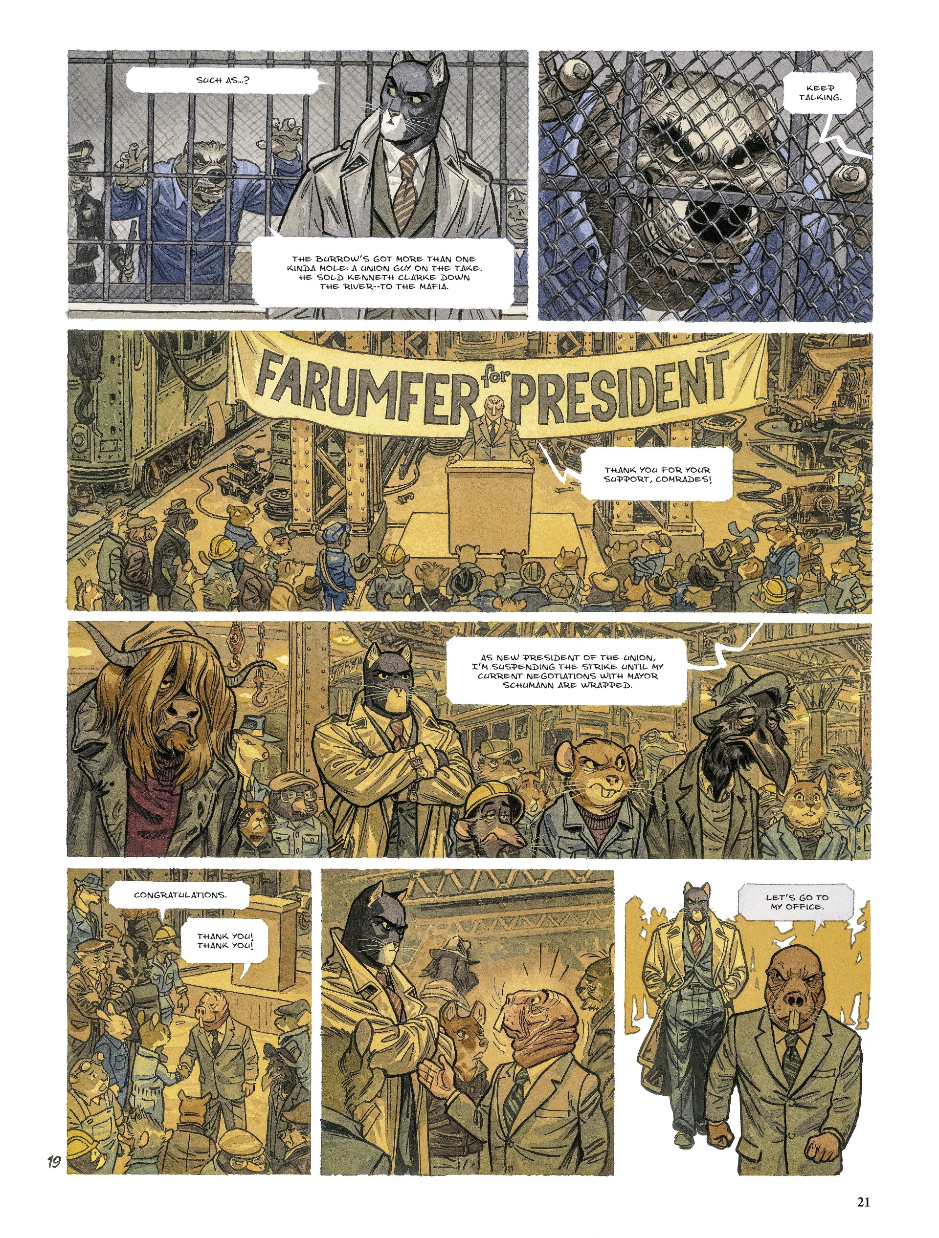 Blacksad: They All Fall Down (2022-) issue Part 2 - Page 21