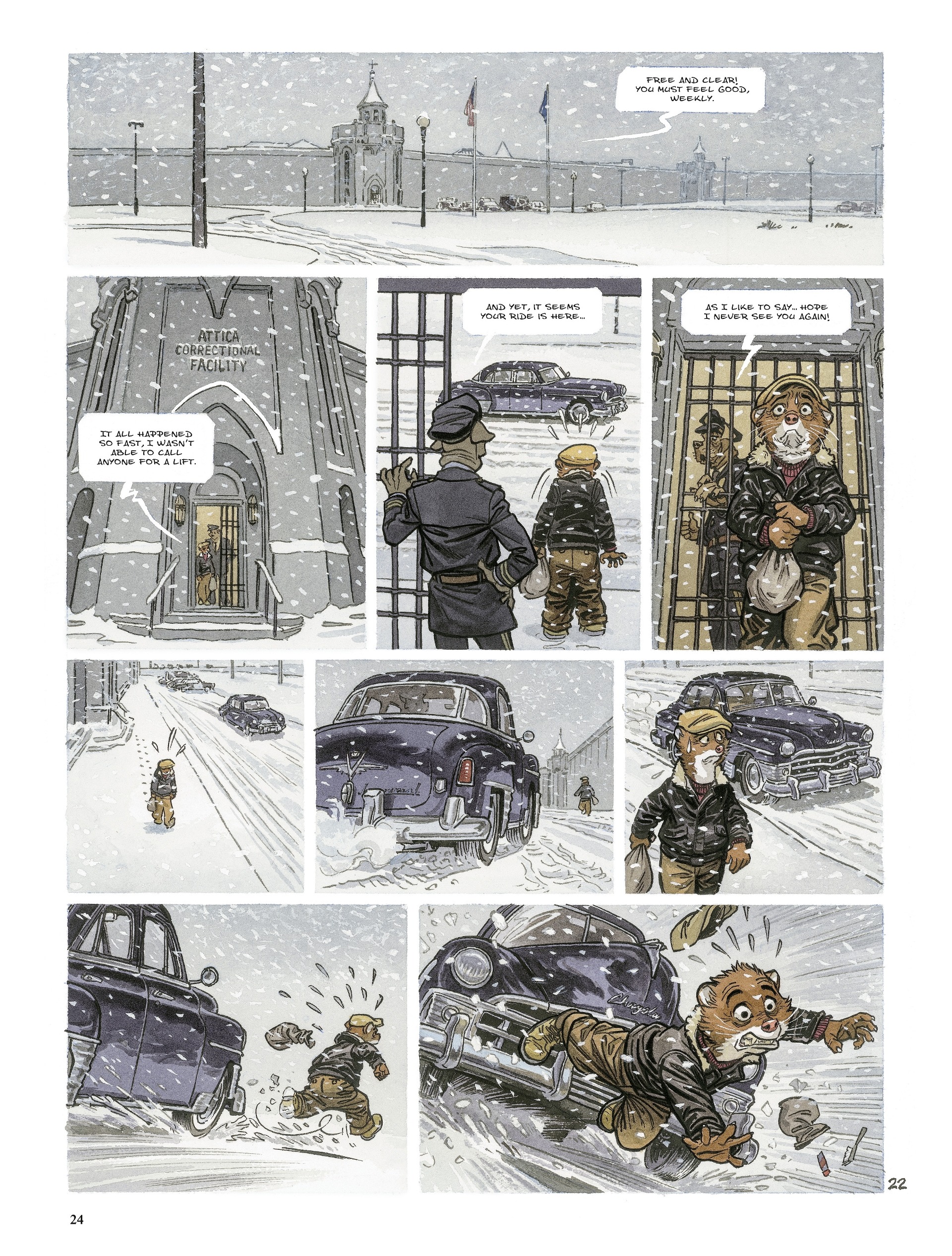 Blacksad: They All Fall Down (2022-) issue Part 2 - Page 24