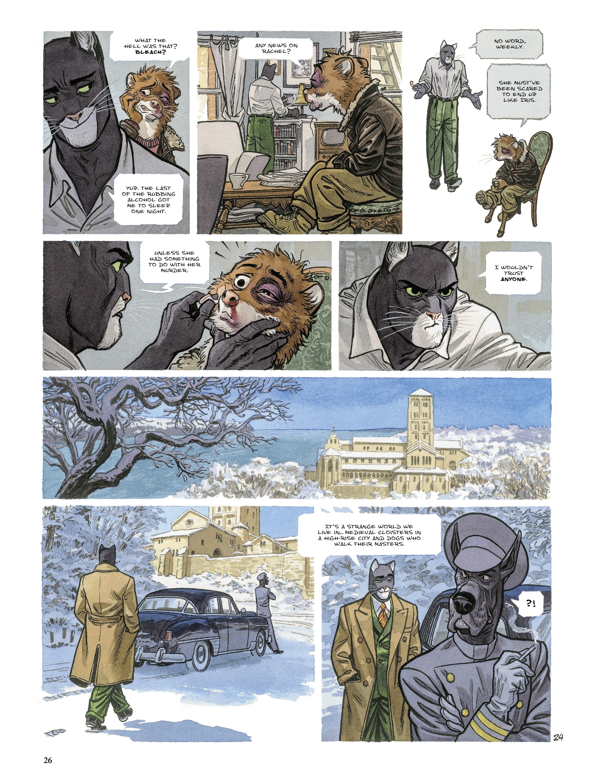 Blacksad: They All Fall Down (2022-) issue Part 2 - Page 26