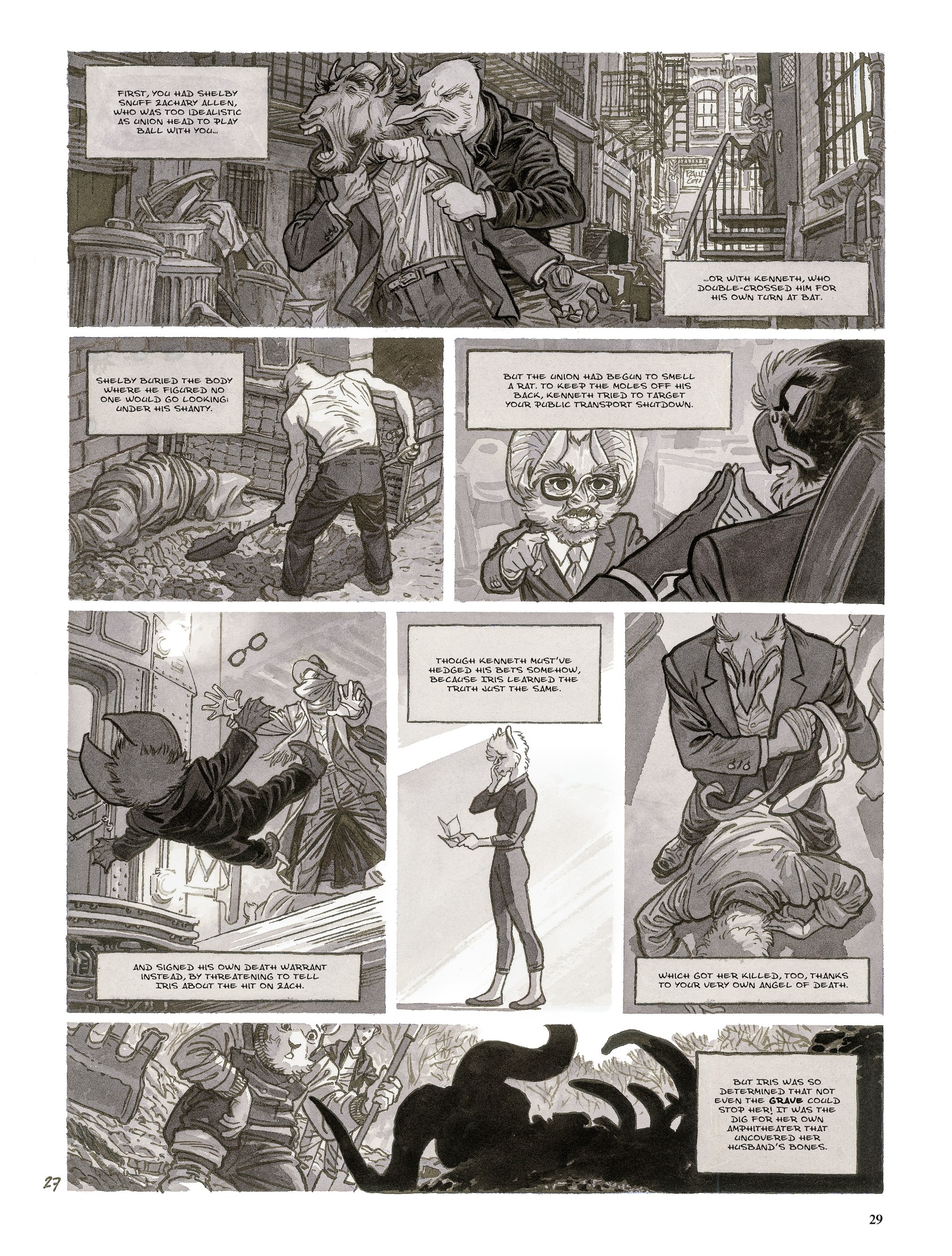 Blacksad: They All Fall Down (2022-) issue Part 2 - Page 29