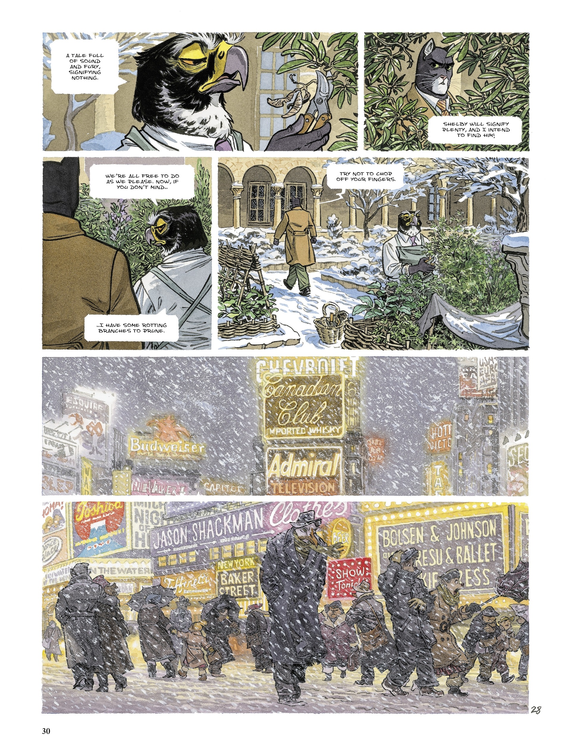 Blacksad: They All Fall Down (2022-) issue Part 2 - Page 30