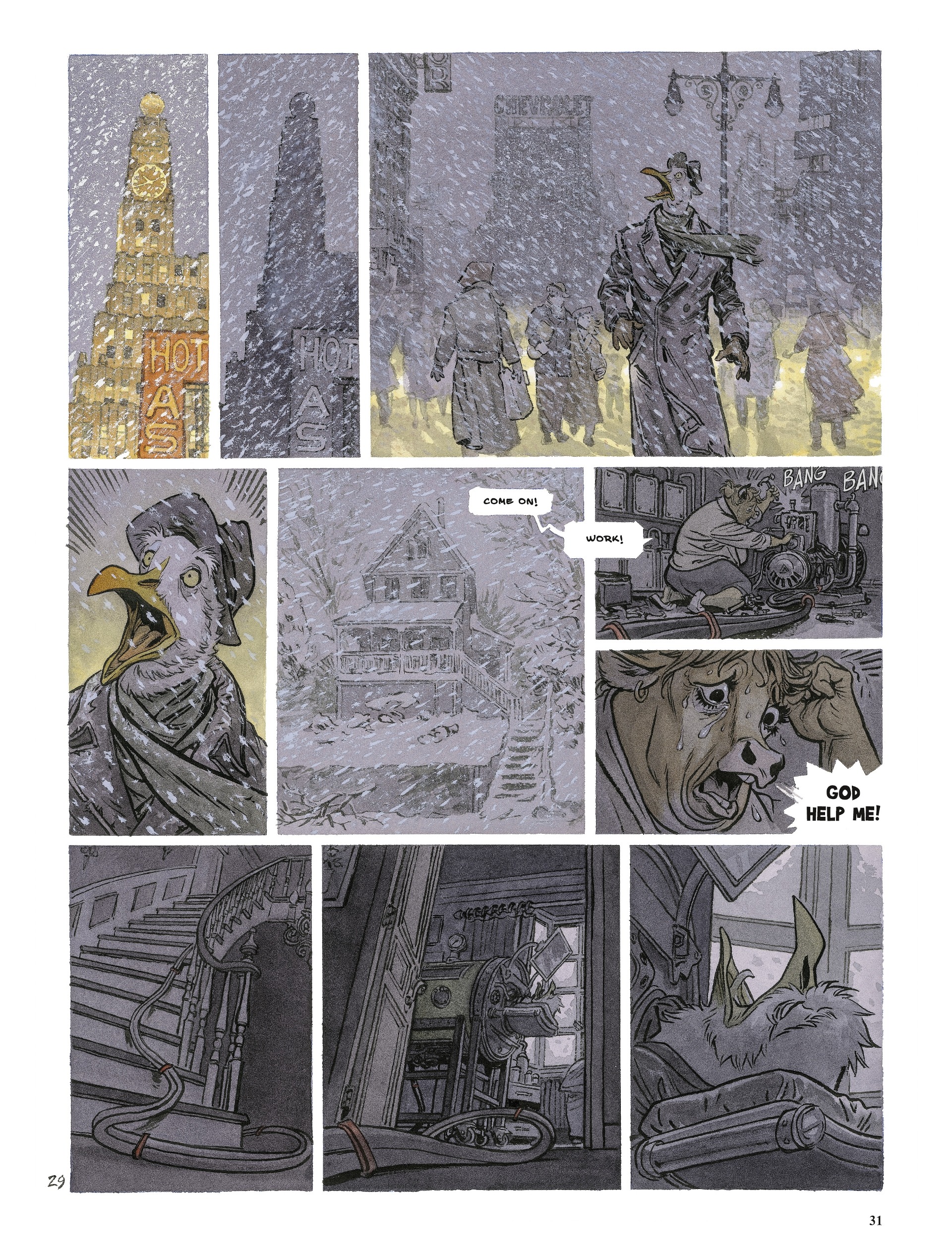 Blacksad: They All Fall Down (2022-) issue Part 2 - Page 31