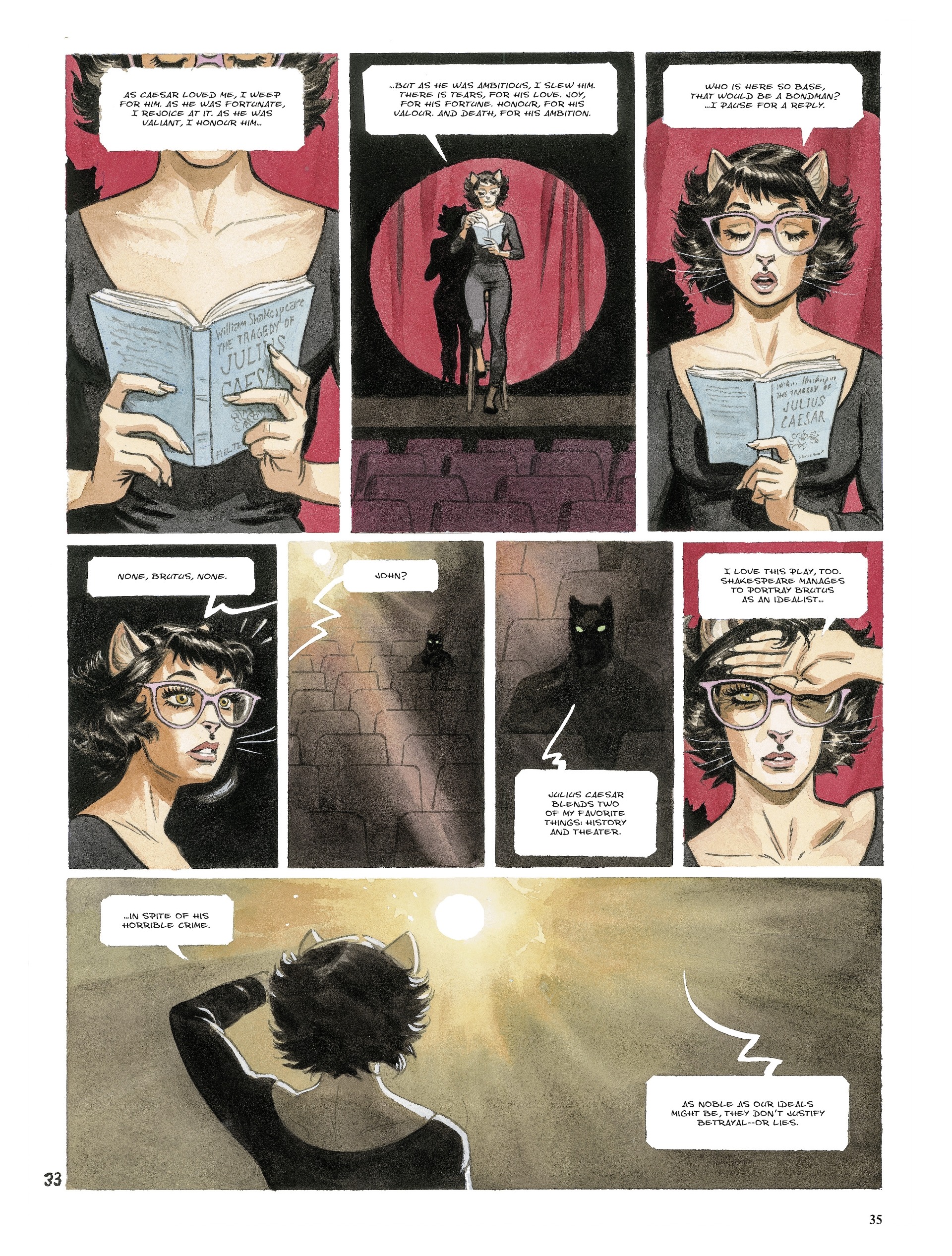 Blacksad: They All Fall Down (2022-) issue Part 2 - Page 35