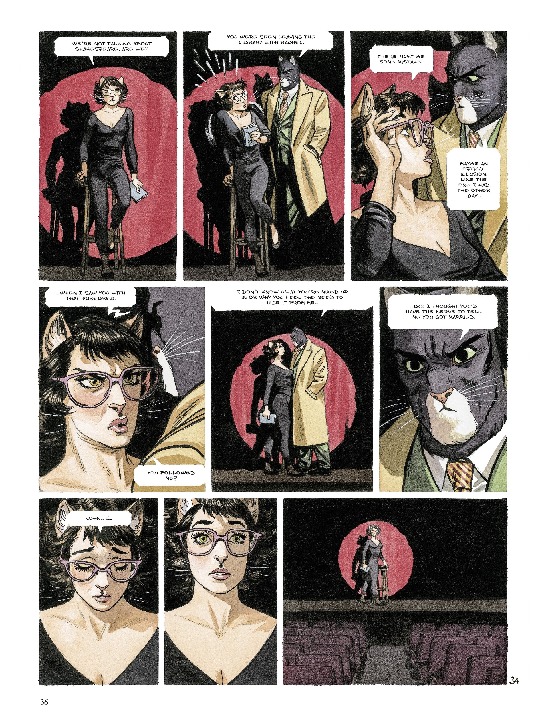 Blacksad: They All Fall Down (2022-) issue Part 2 - Page 36