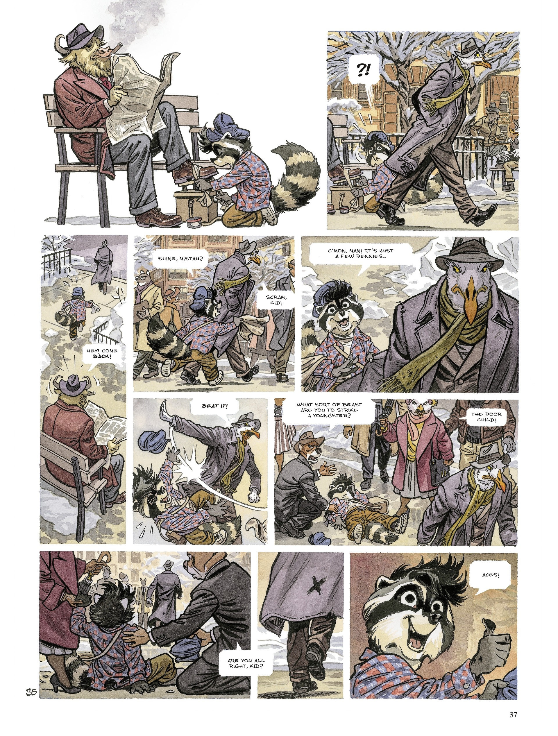 Blacksad: They All Fall Down (2022-) issue Part 2 - Page 37