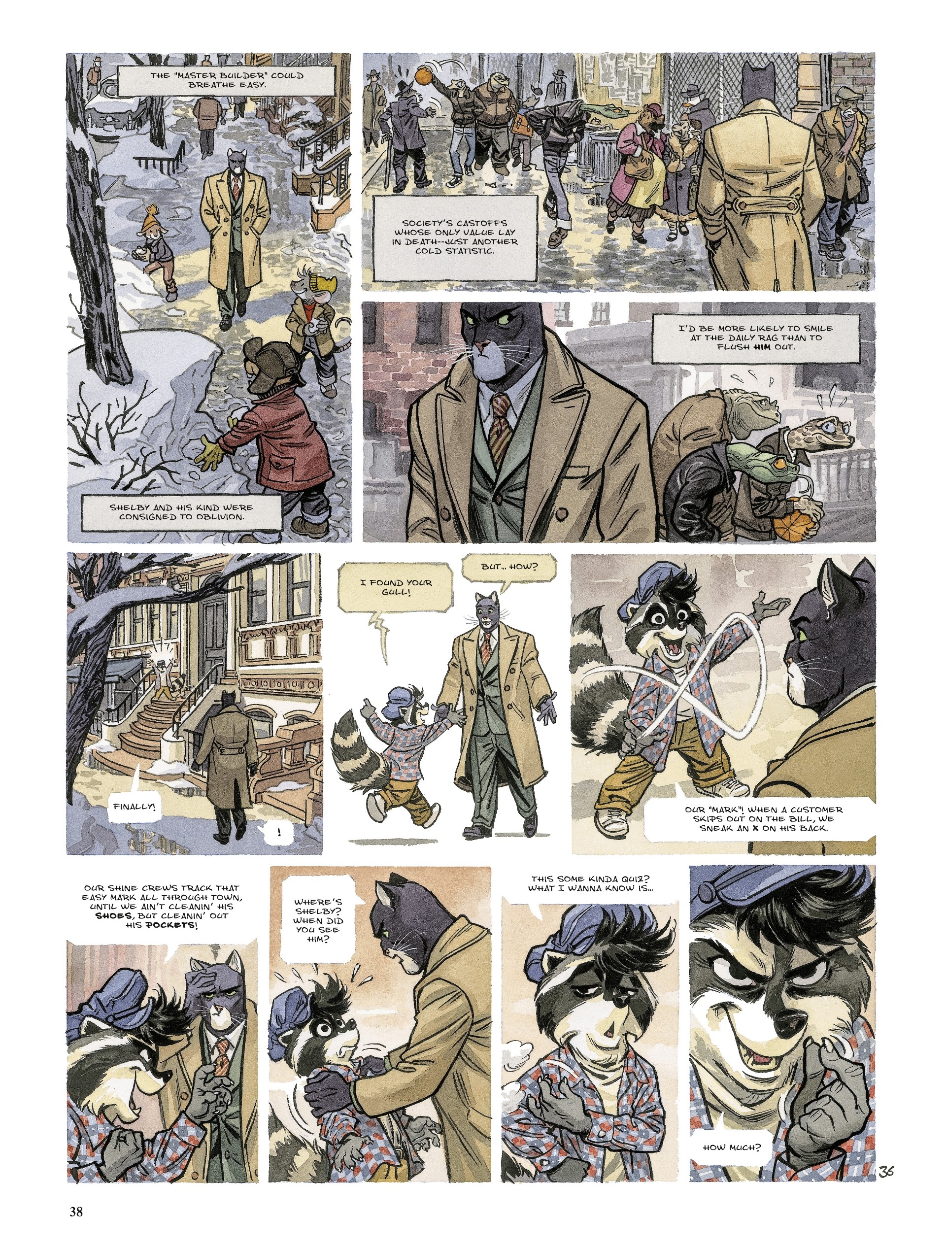 Blacksad: They All Fall Down (2022-) issue Part 2 - Page 38