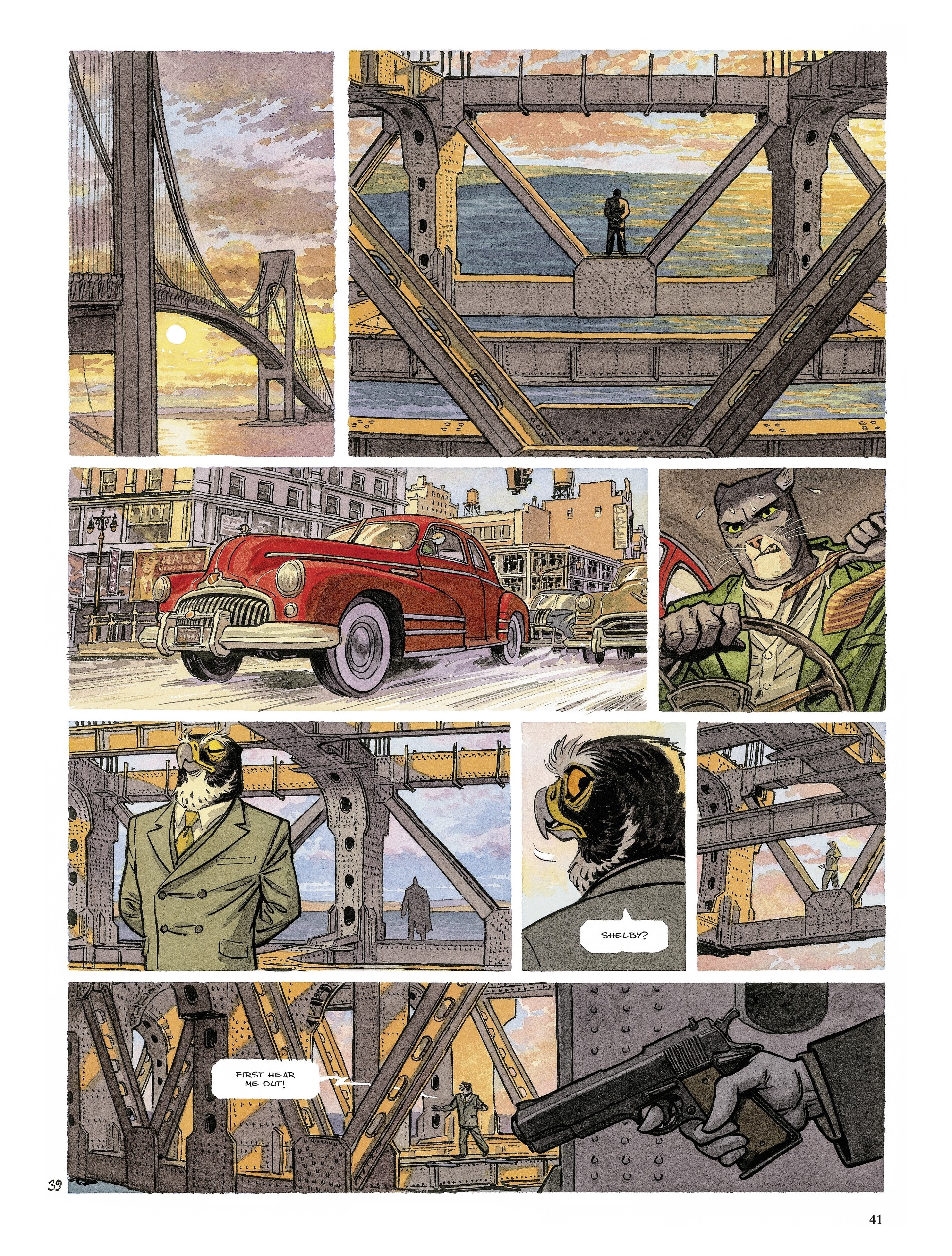 Blacksad: They All Fall Down (2022-) issue Part 2 - Page 41