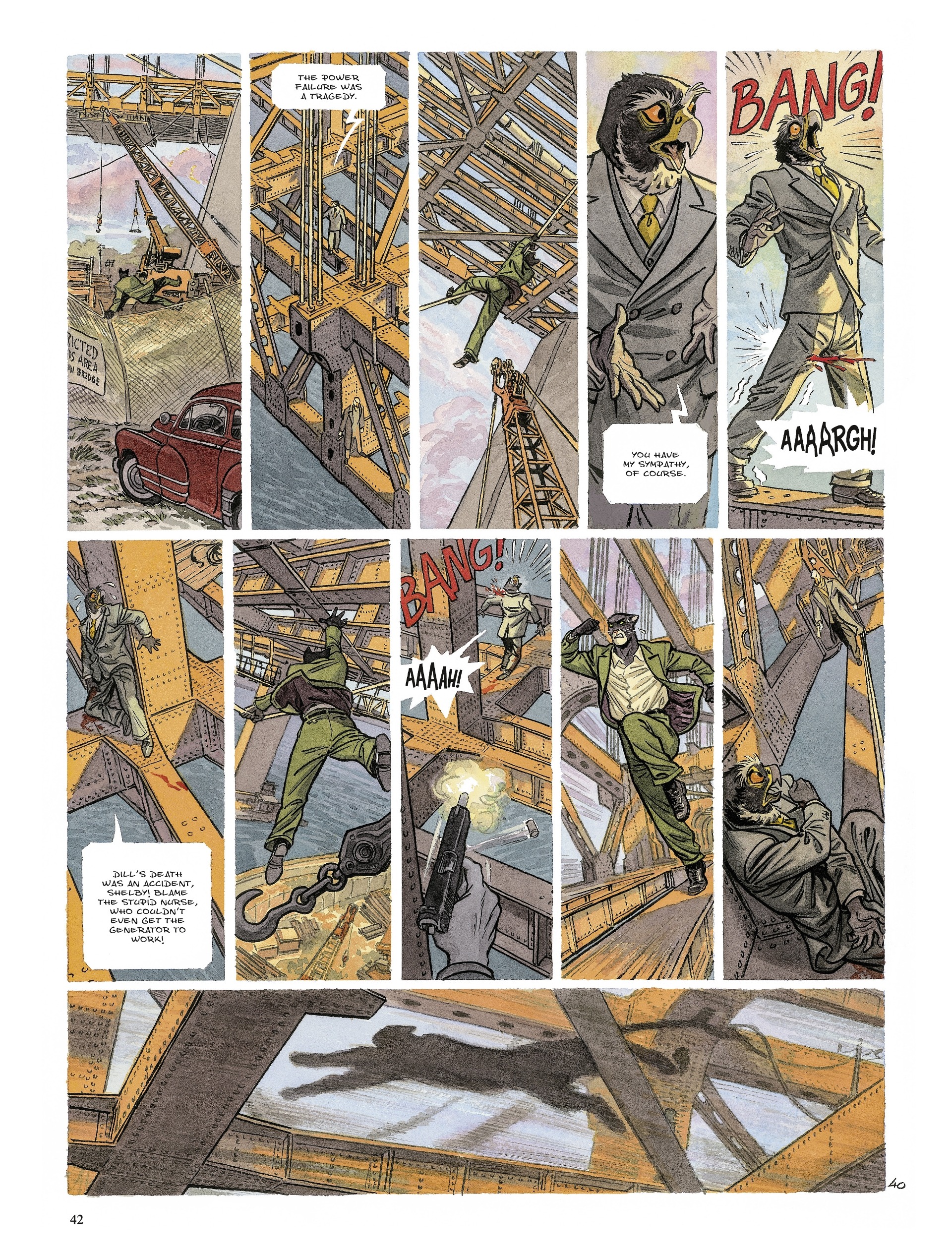 Blacksad: They All Fall Down (2022-) issue Part 2 - Page 42