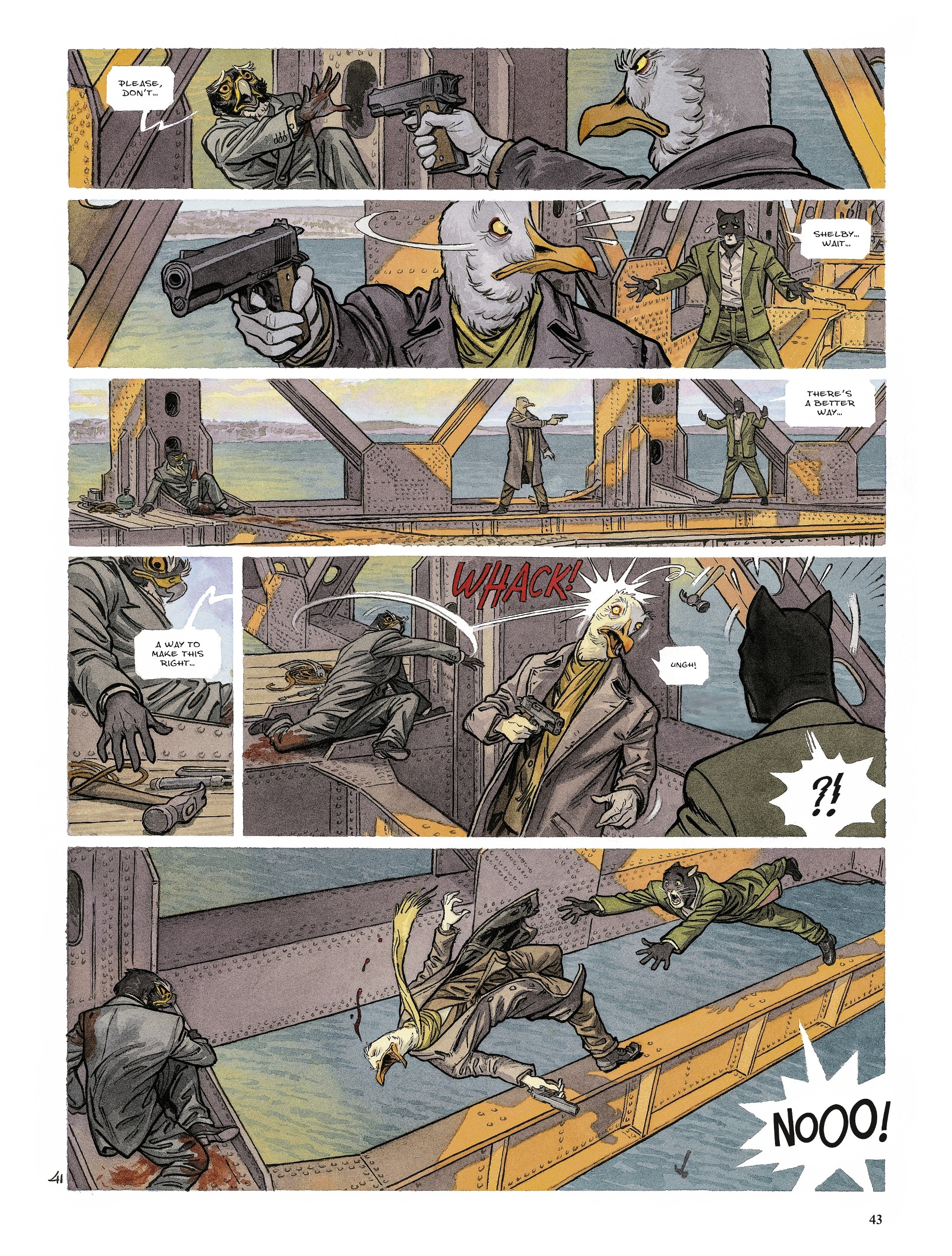 Blacksad: They All Fall Down (2022-) issue Part 2 - Page 43