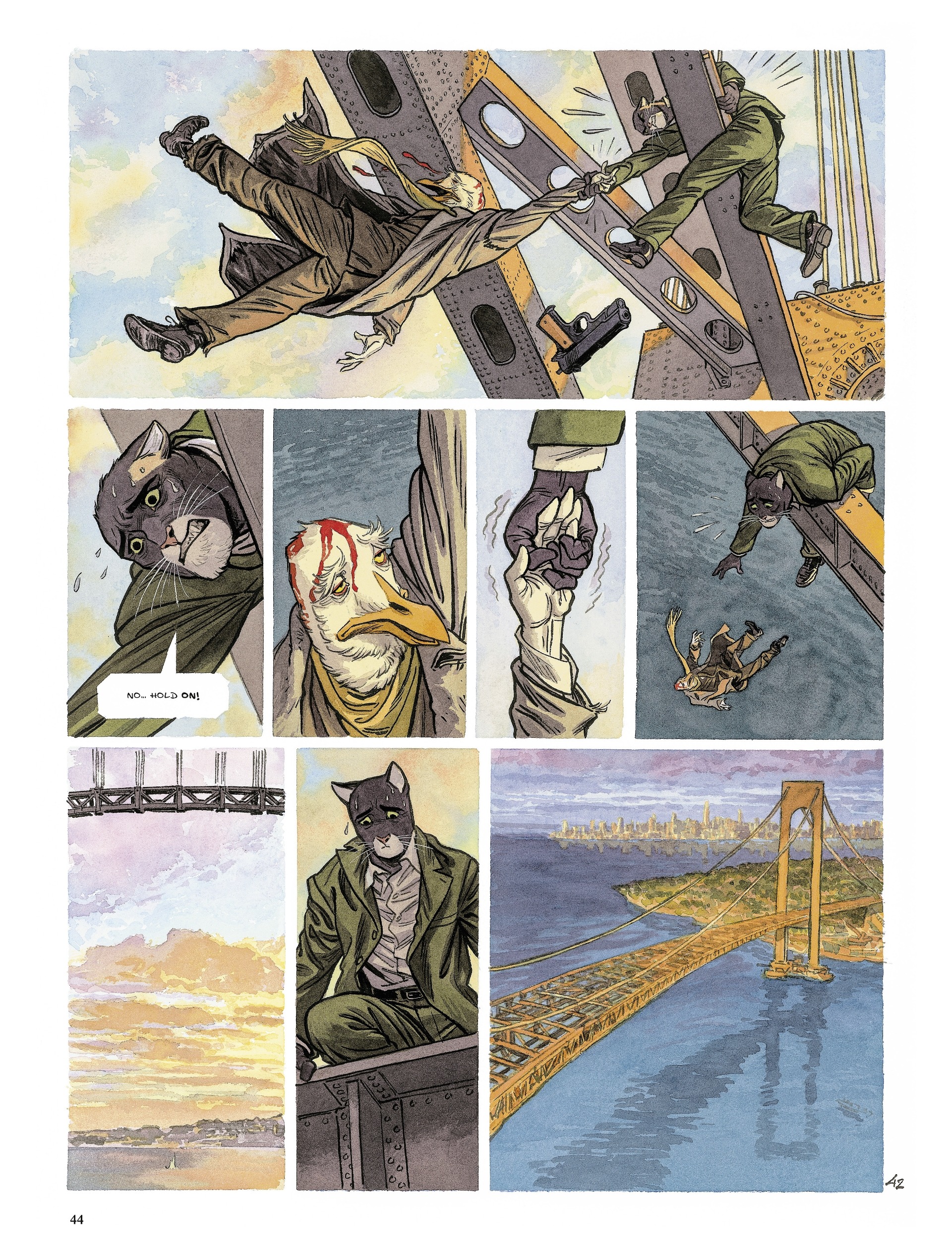 Blacksad: They All Fall Down (2022-) issue Part 2 - Page 44