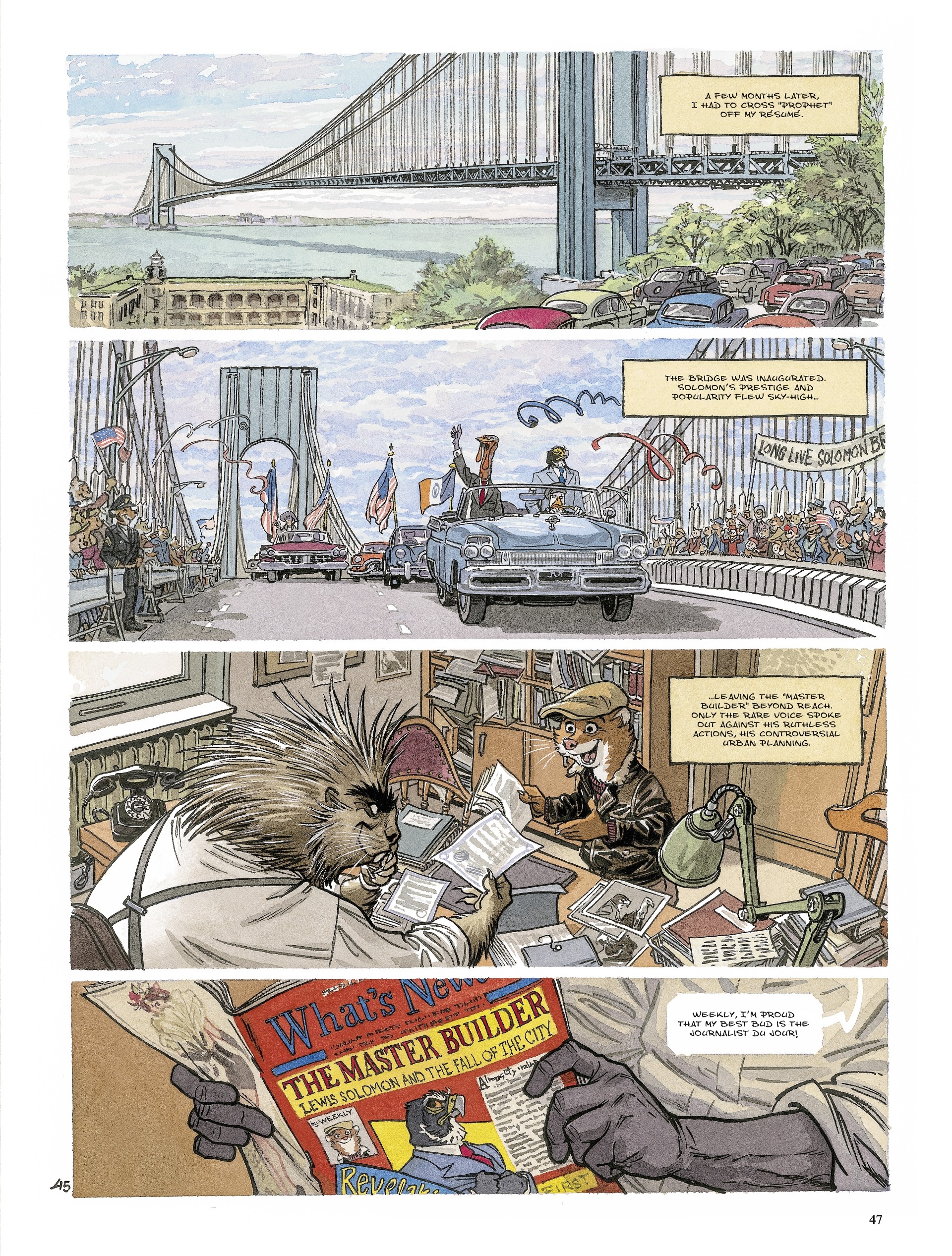 Blacksad: They All Fall Down (2022-) issue Part 2 - Page 47