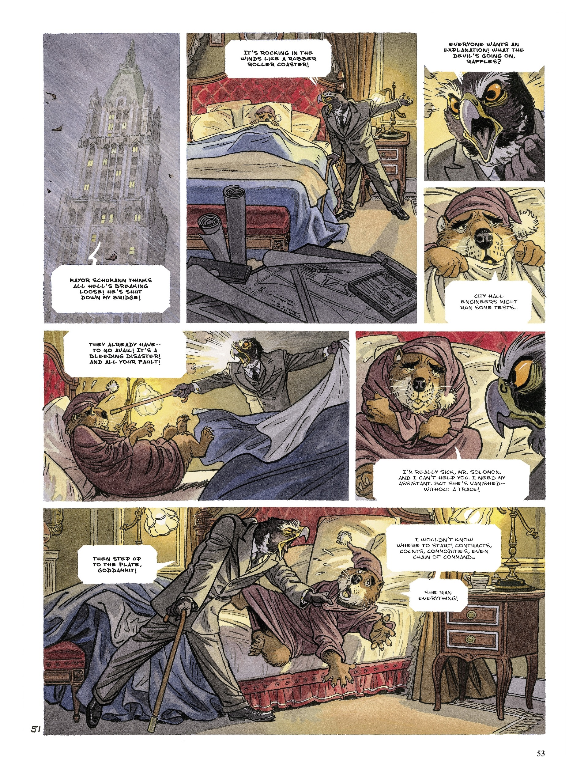 Blacksad: They All Fall Down (2022-) issue Part 2 - Page 53