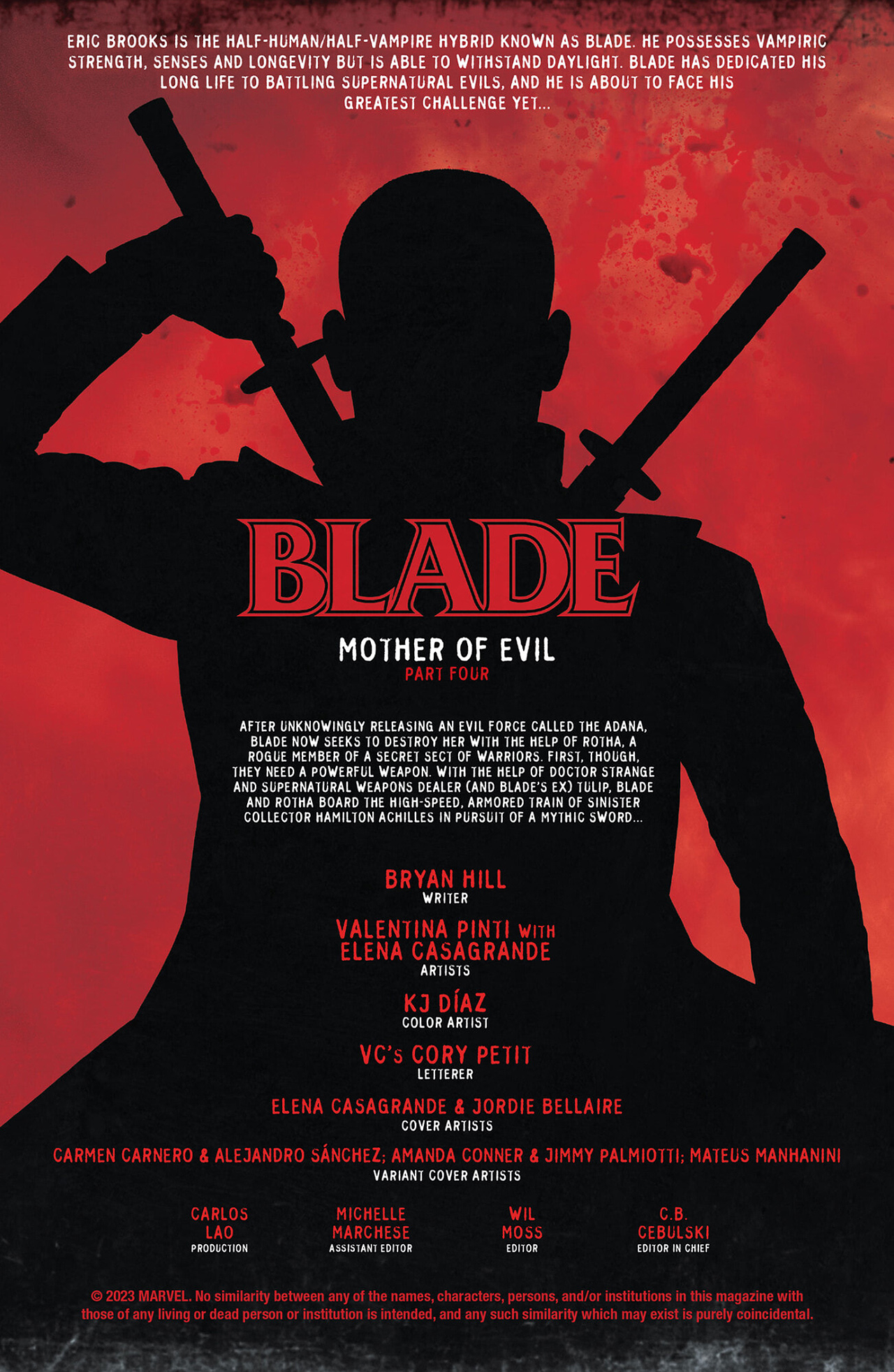 Blade (2023-) issue 4 - Page 2