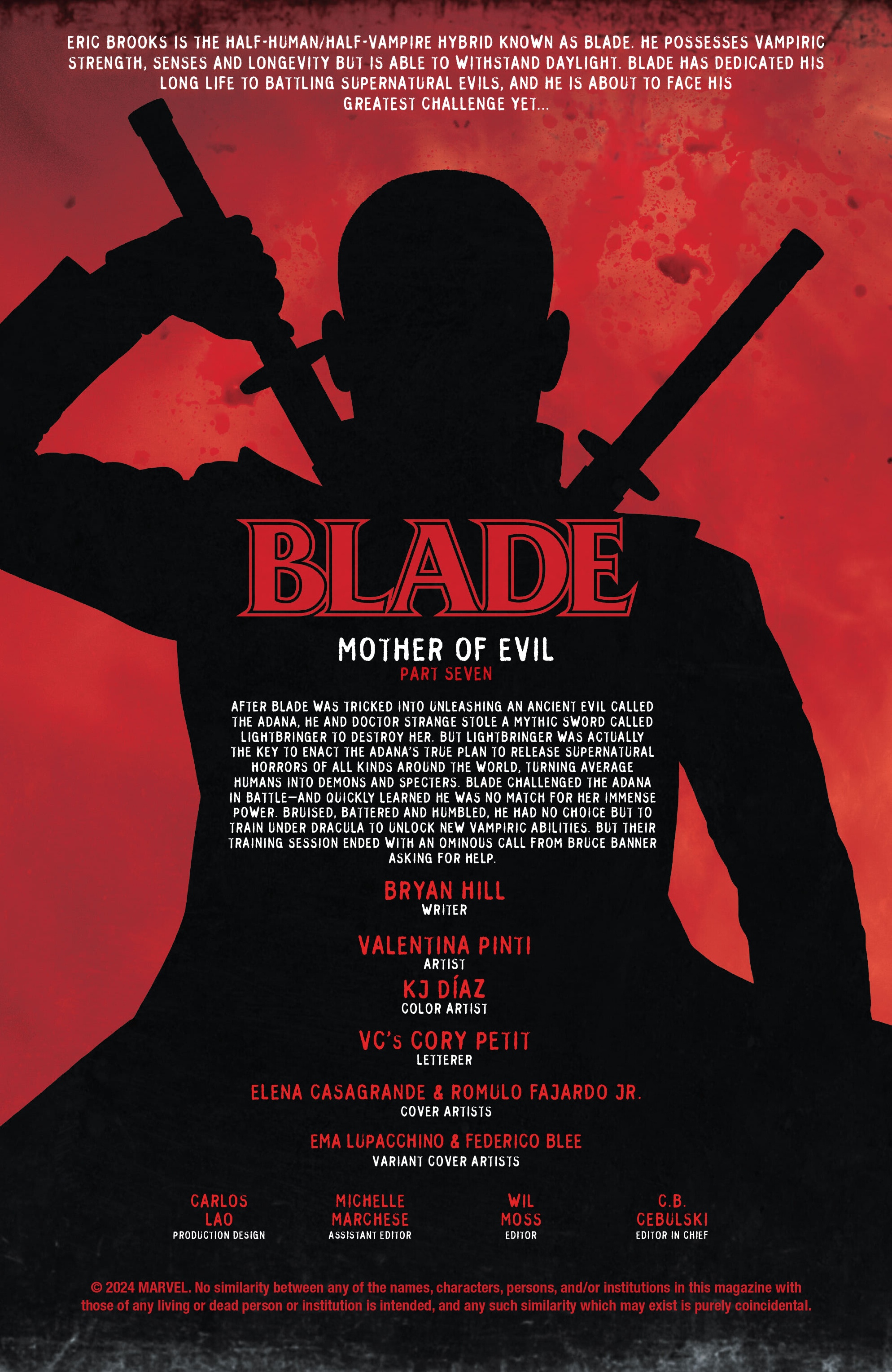 Blade (2023-) issue 7 - Page 3