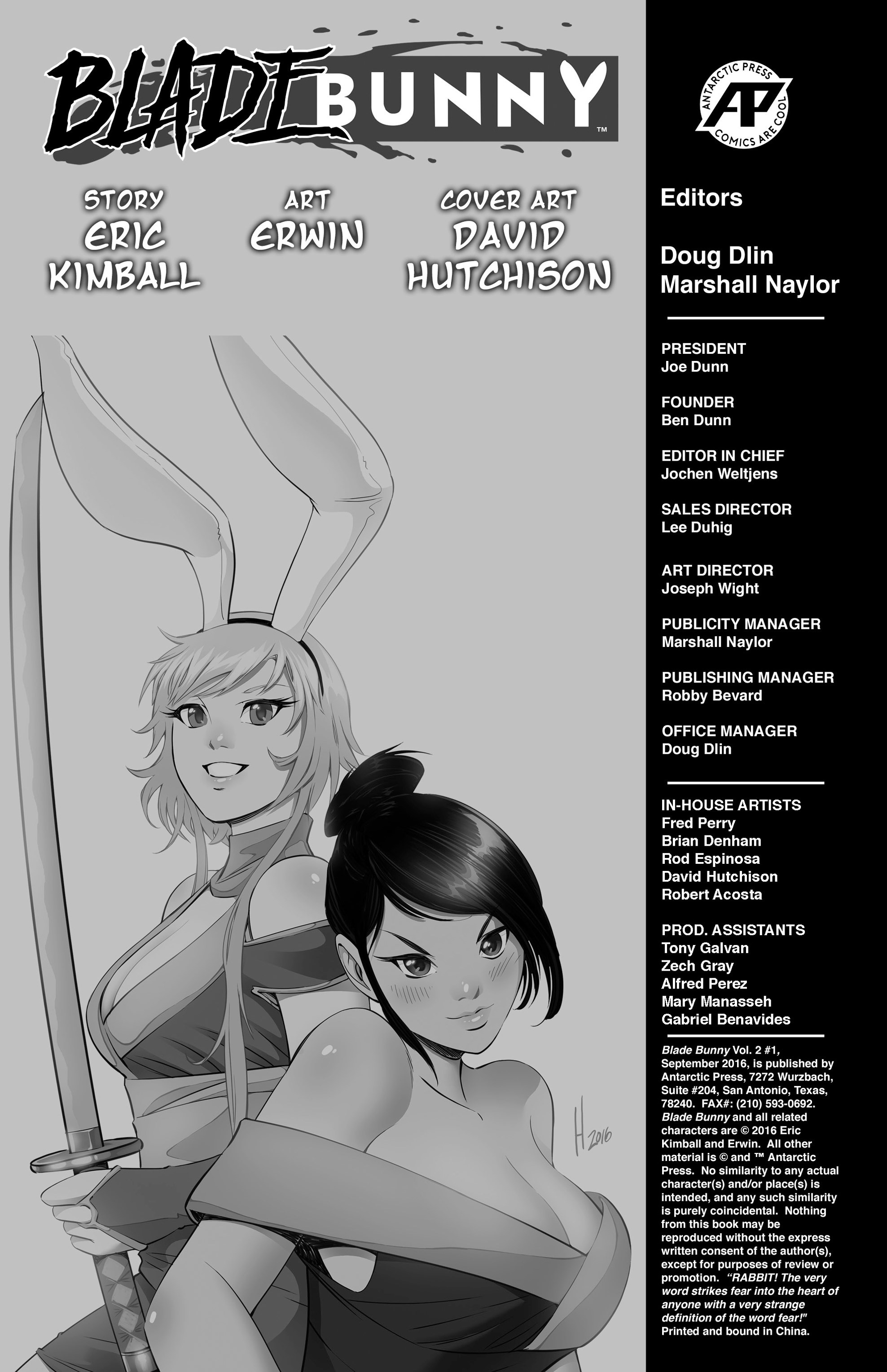 Blade Bunny Vol. 2 (2016-): Chapter 1 - Page 2