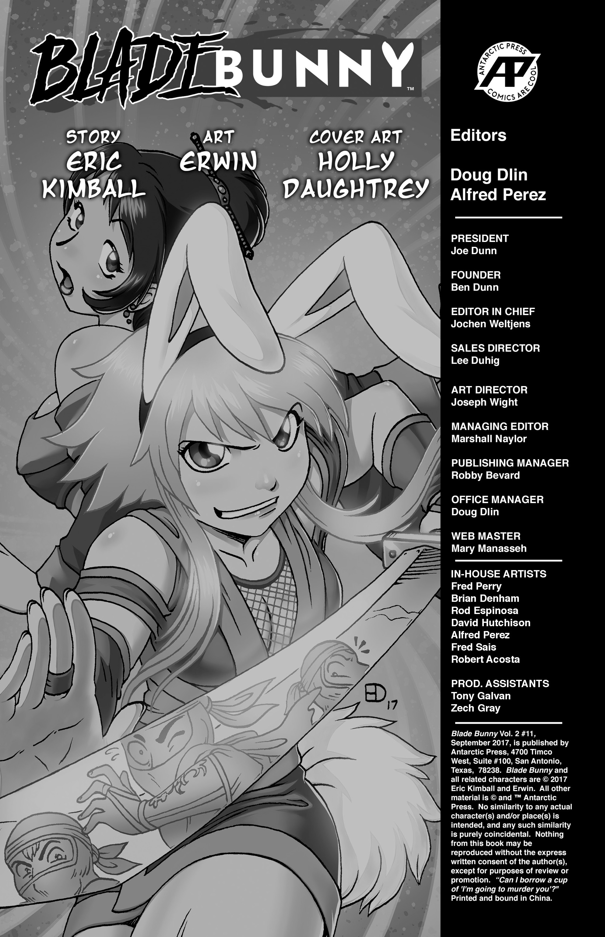 Blade Bunny Vol. 2 (2016-): Chapter 11 - Page 2