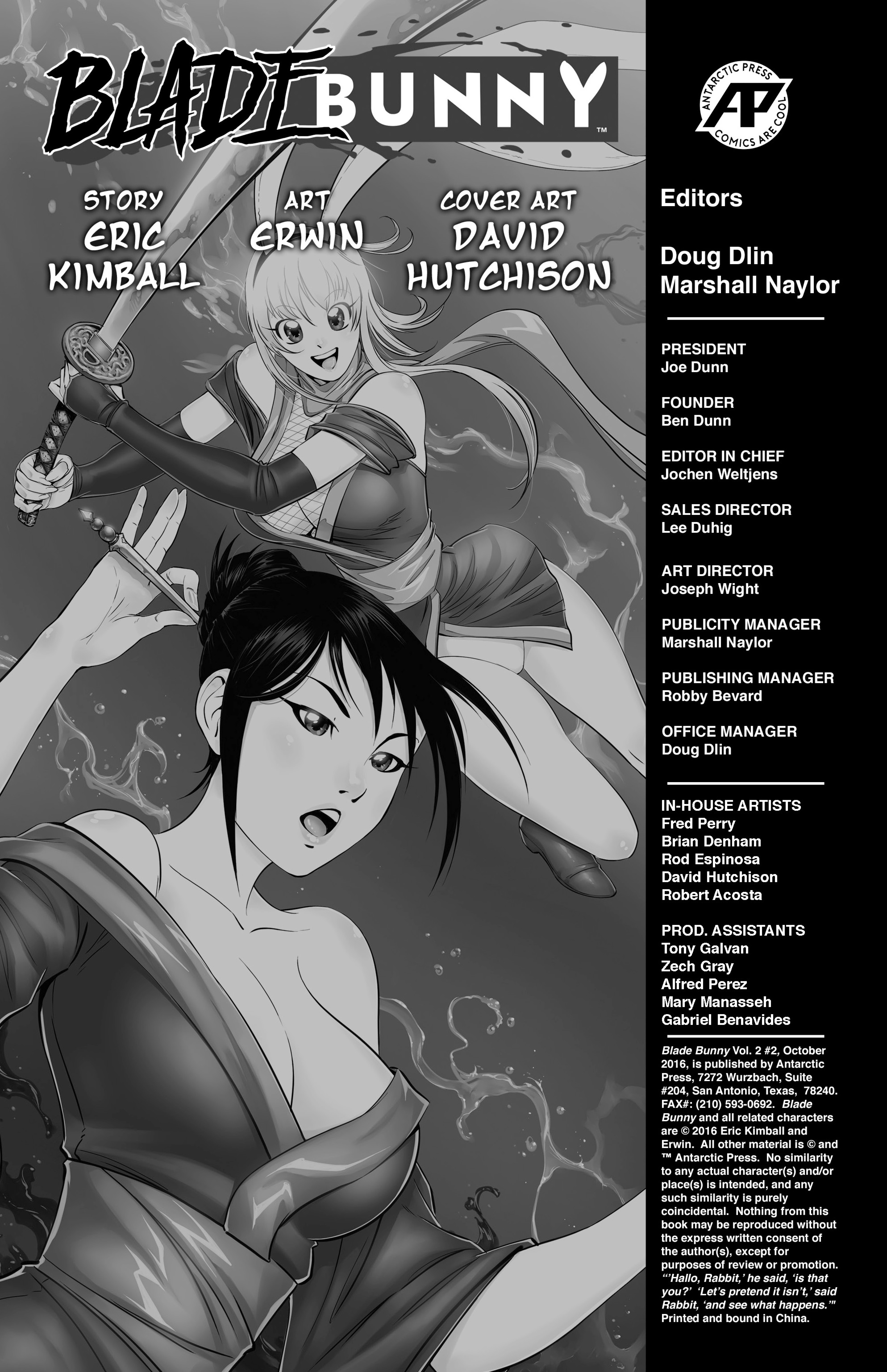 Blade Bunny Vol. 2 (2016-): Chapter 2 - Page 2