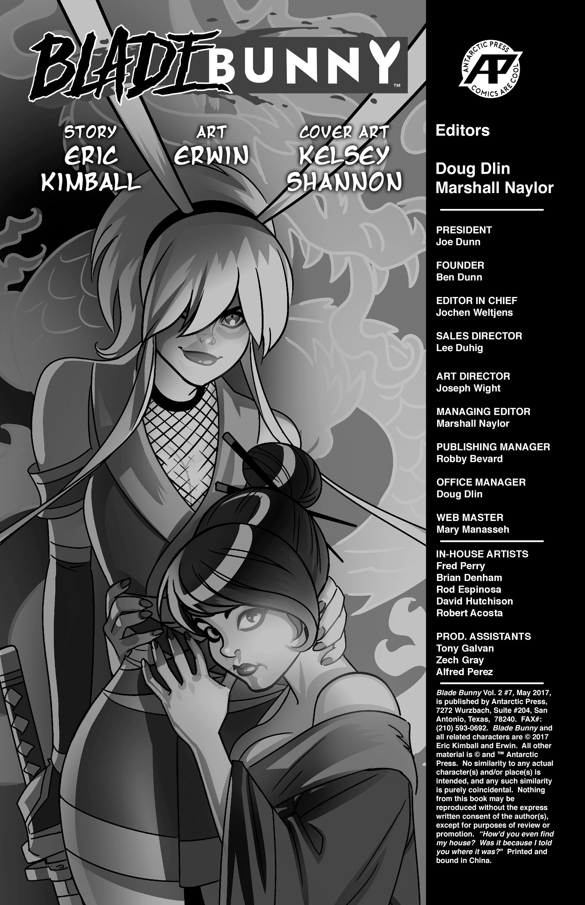 Blade Bunny Vol. 2 (2016-): Chapter 7 - Page 2