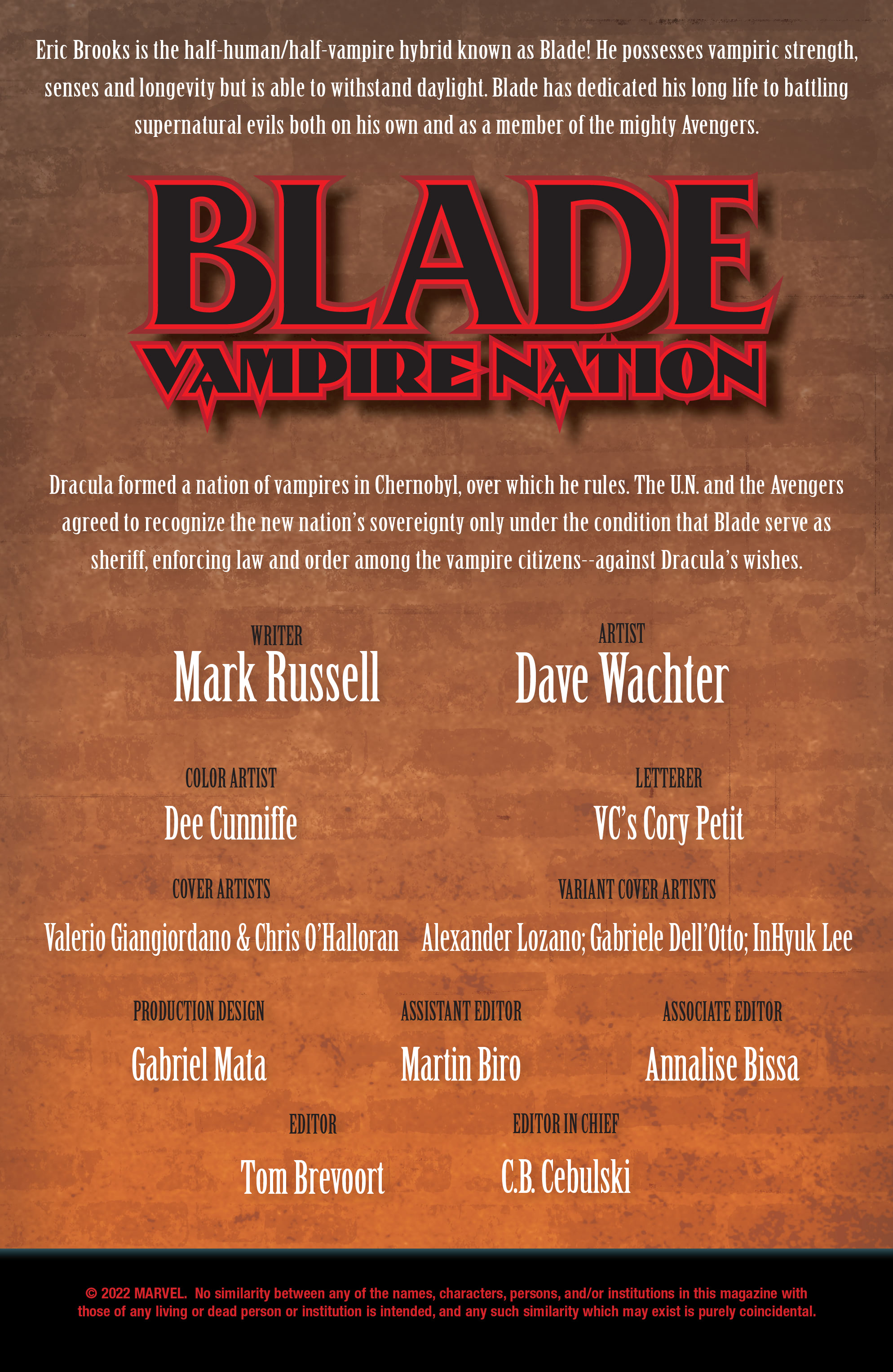 Blade: Vampire Nation (2022-): Chapter 1 - Page 2