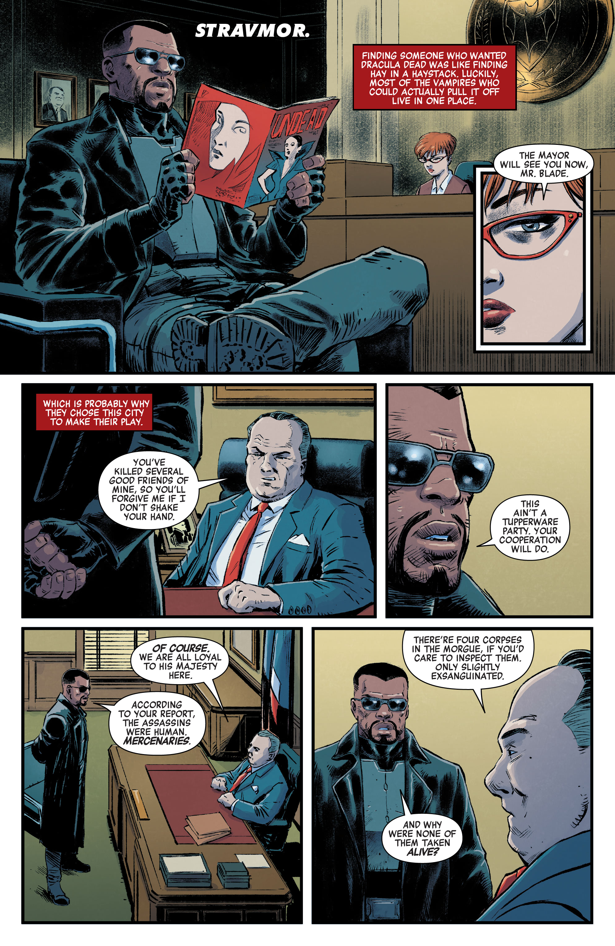 Blade: Vampire Nation (2022-) issue 1 - Page 12