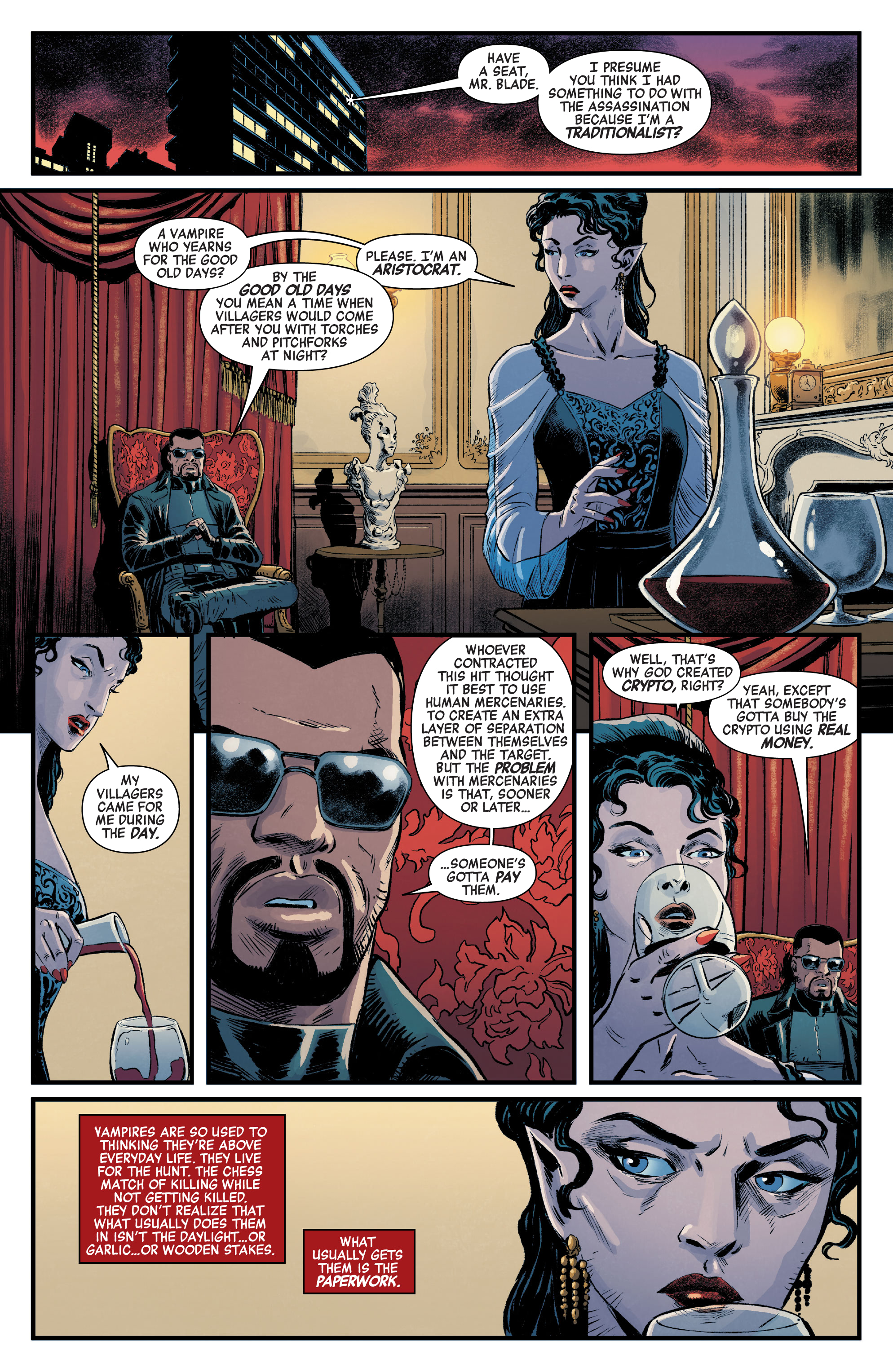 Blade: Vampire Nation (2022-) issue 1 - Page 24