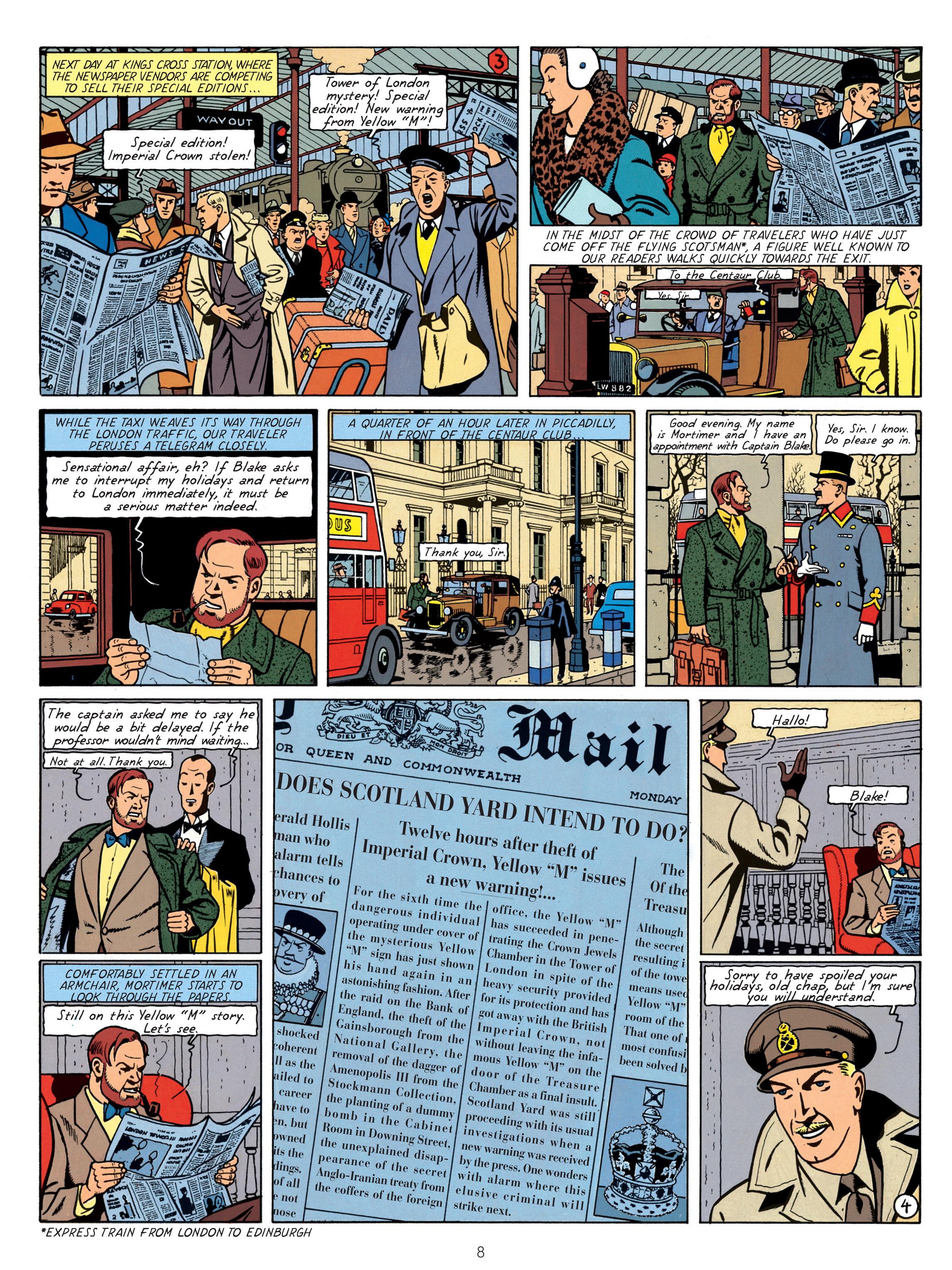 Blake & Mortimer (2007-) issue 1 - Page 9