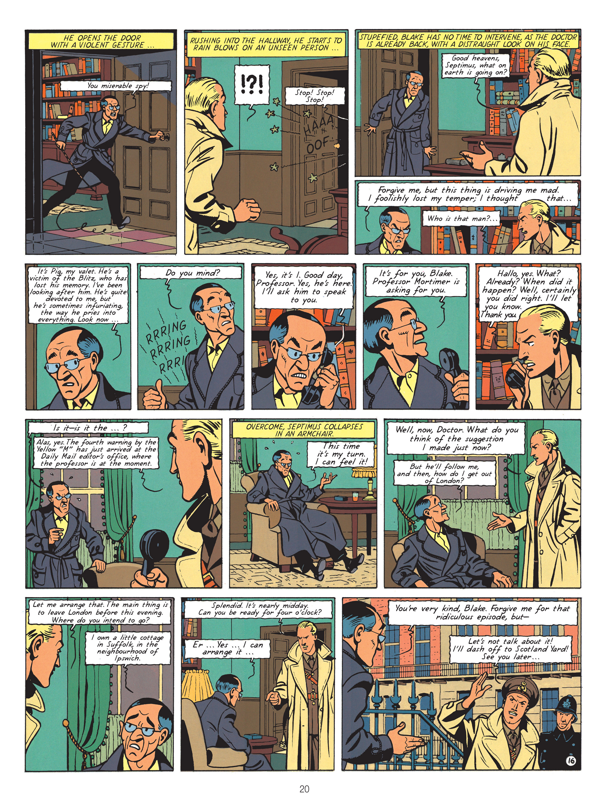 Blake & Mortimer (2007-) issue 1 - Page 21